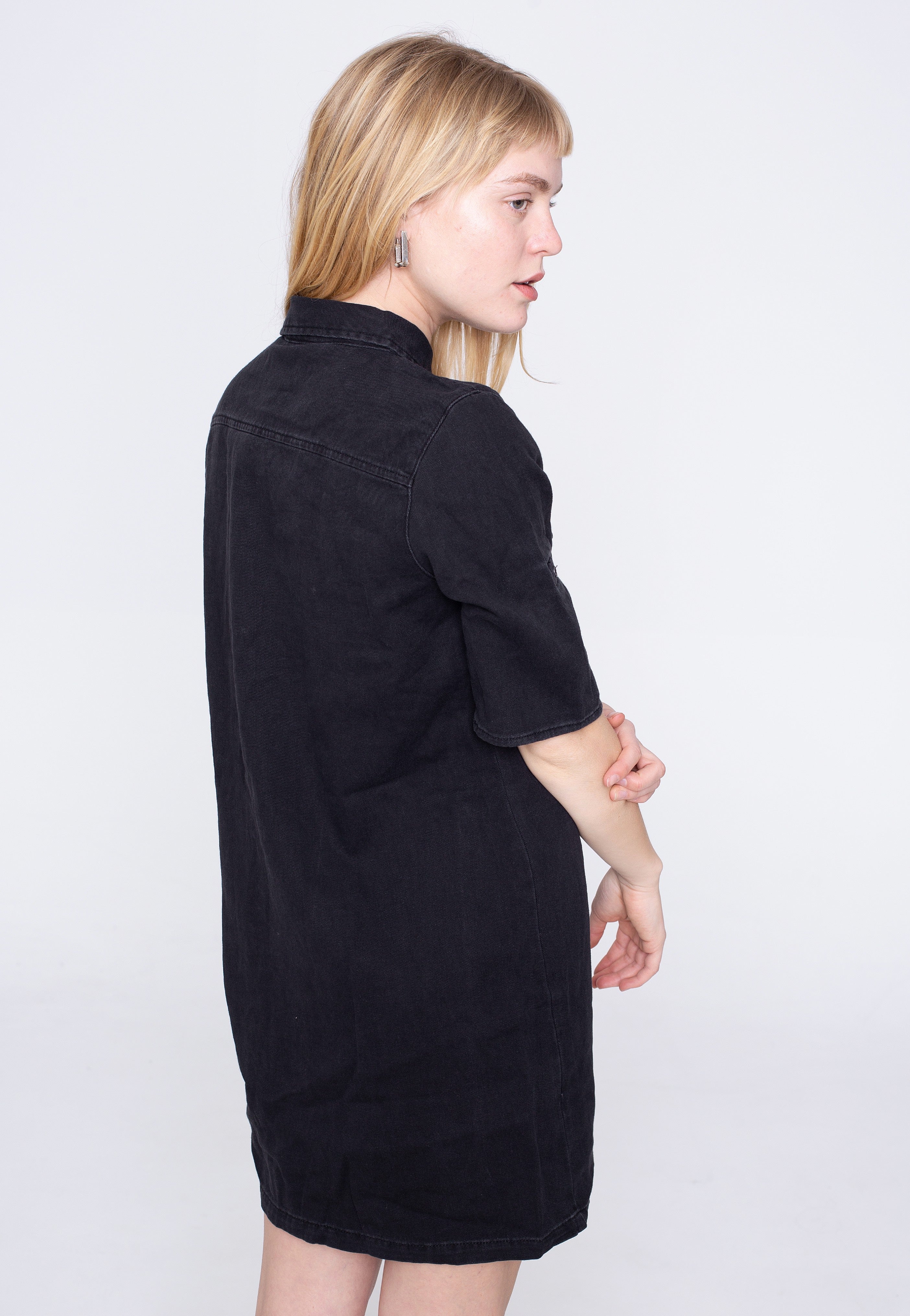 Noisy May - Signe Denim Black Denim - Dress | Women-Image