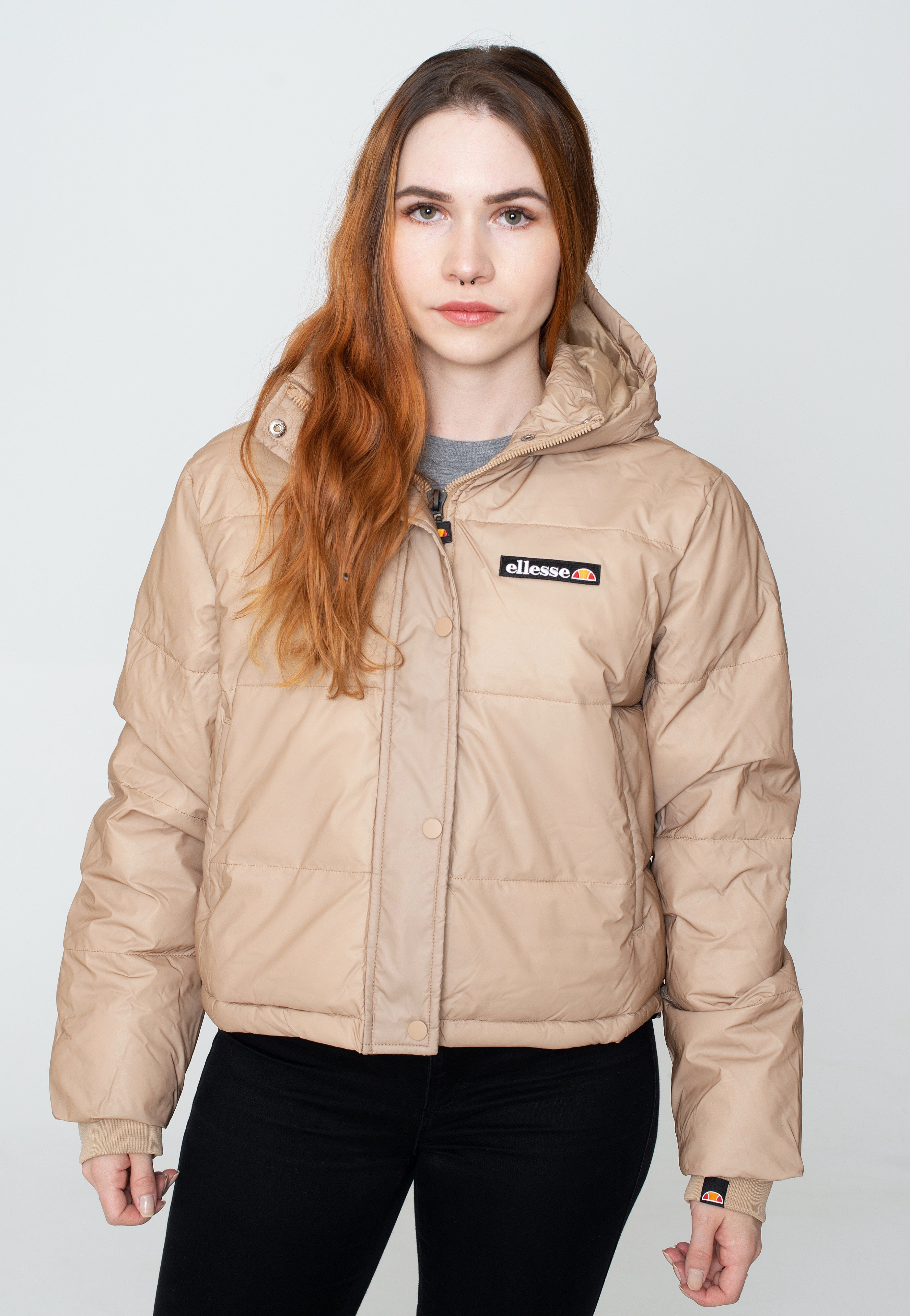 Ellesse - Monolis Padded Light Brown - Jacket | Women-Image