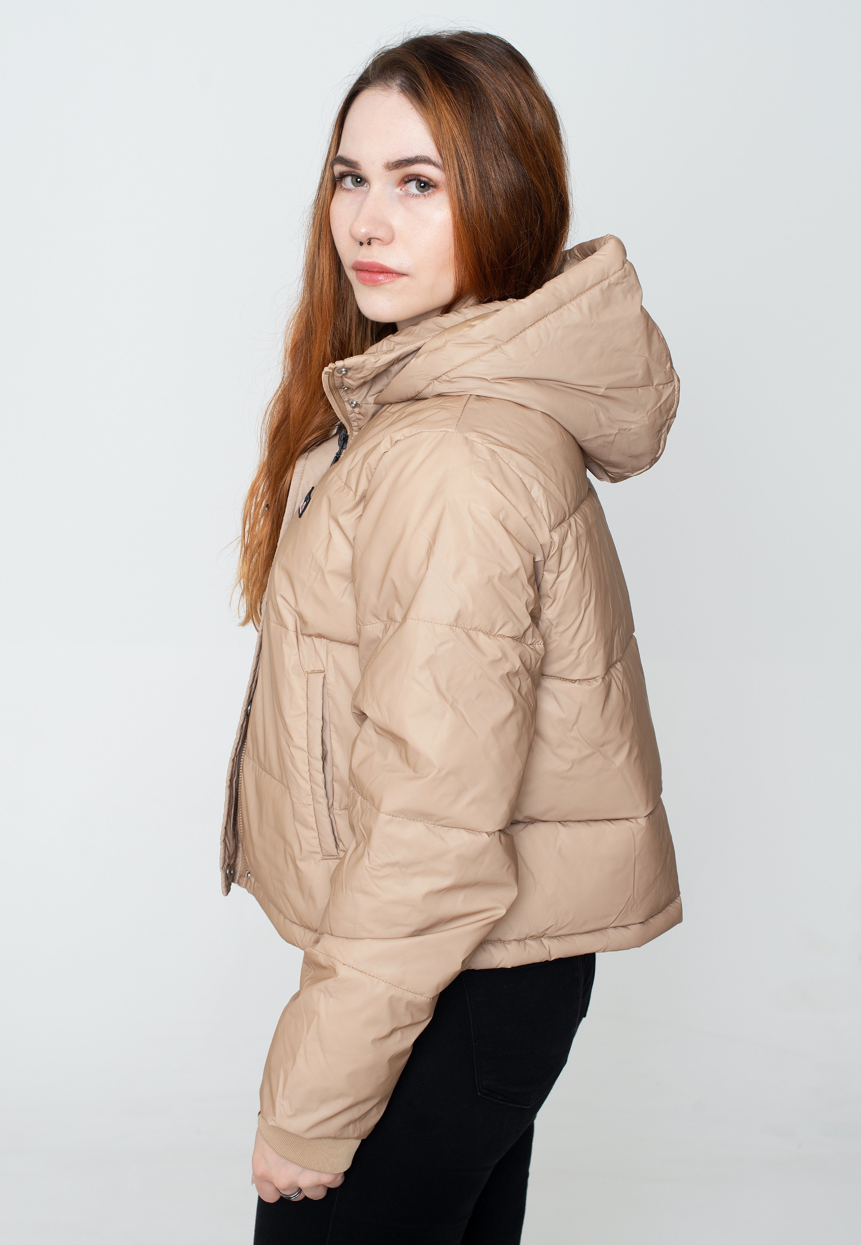 Ellesse - Monolis Padded Light Brown - Jacket | Women-Image