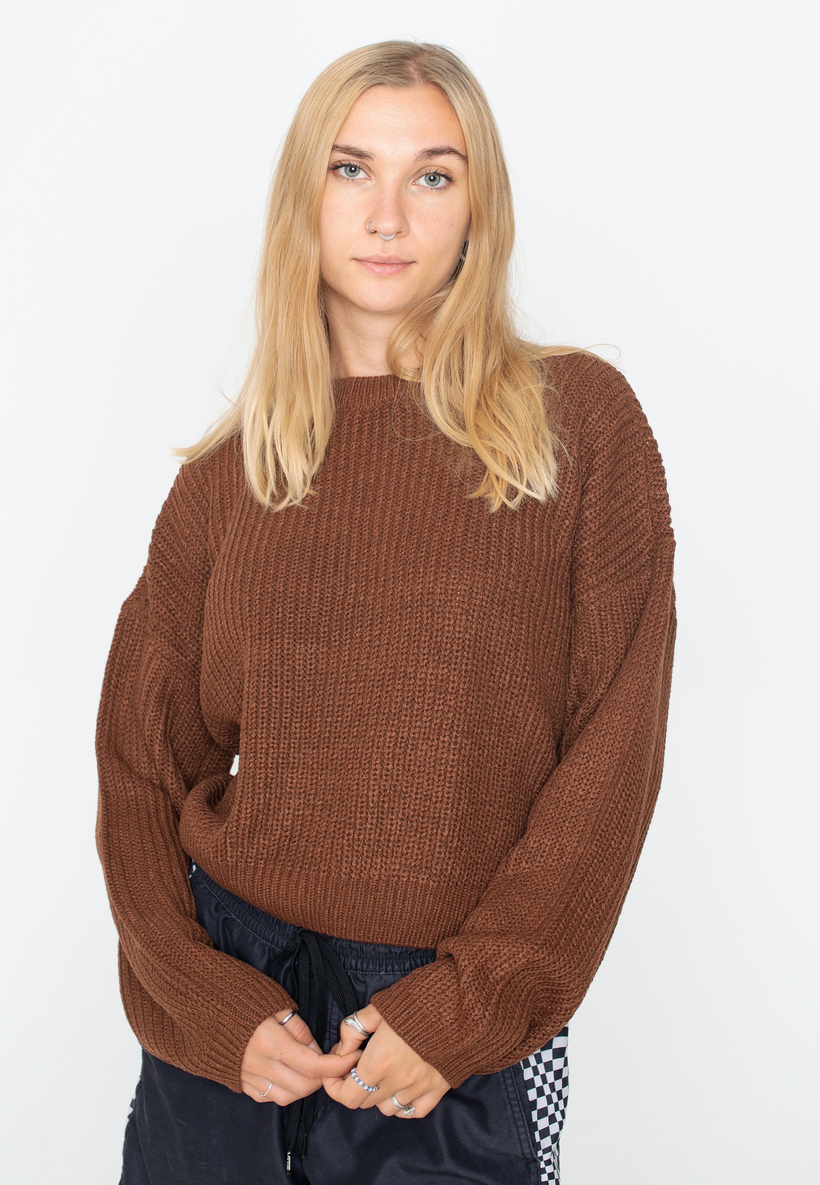 Noisy May - Timmy O Neck Cappuccino - Pullover | Women-Image