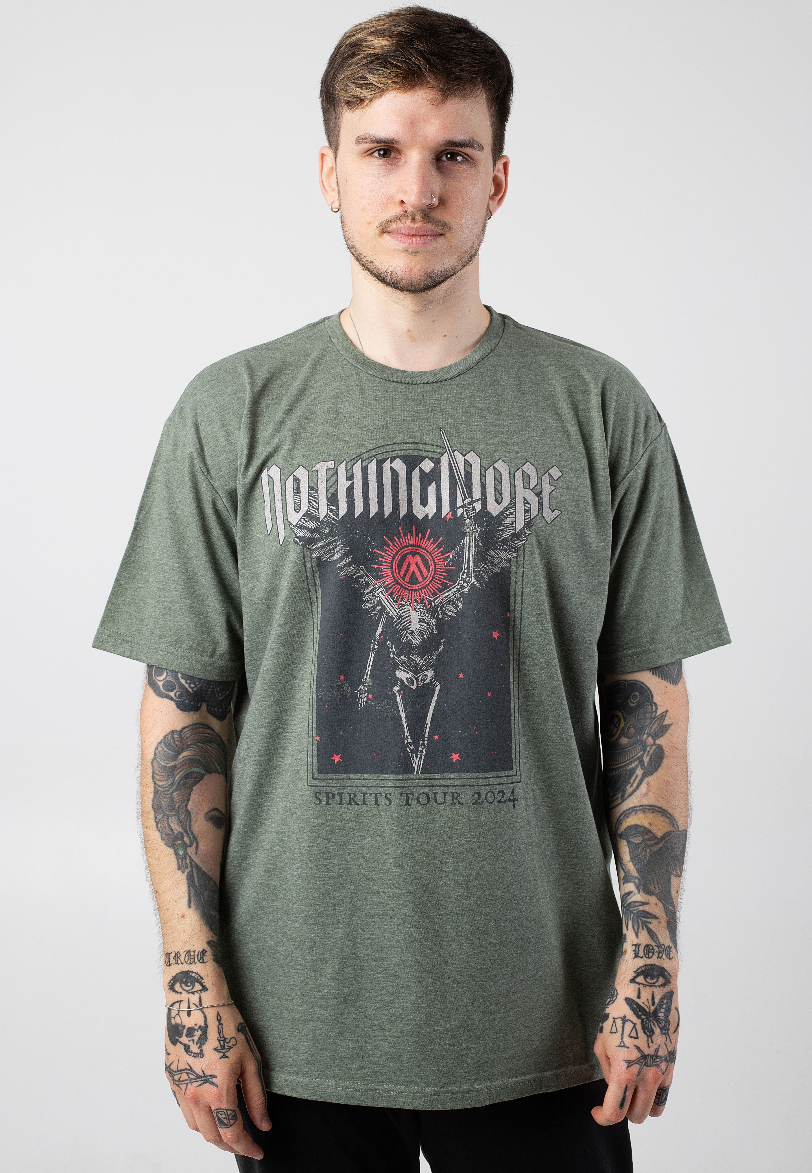 Nothingmore - Cover Arch Tour 2024 Green - T-Shirt | Men-Image