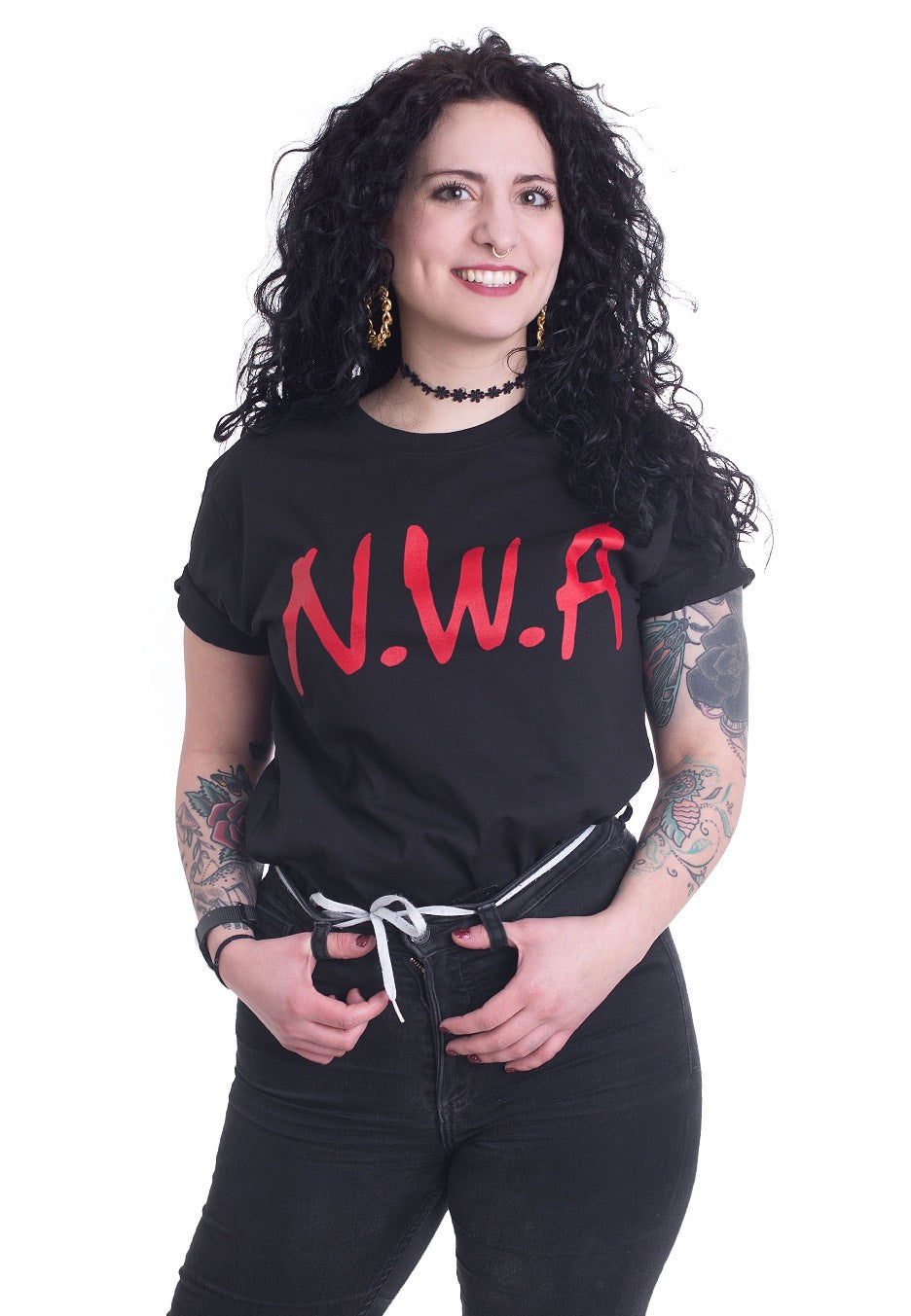 N.W.A. - Logo - T-Shirt | Women-Image