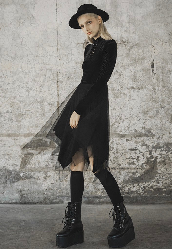 Punk Rave - Nyctofairy Black - Dress | Women-Image