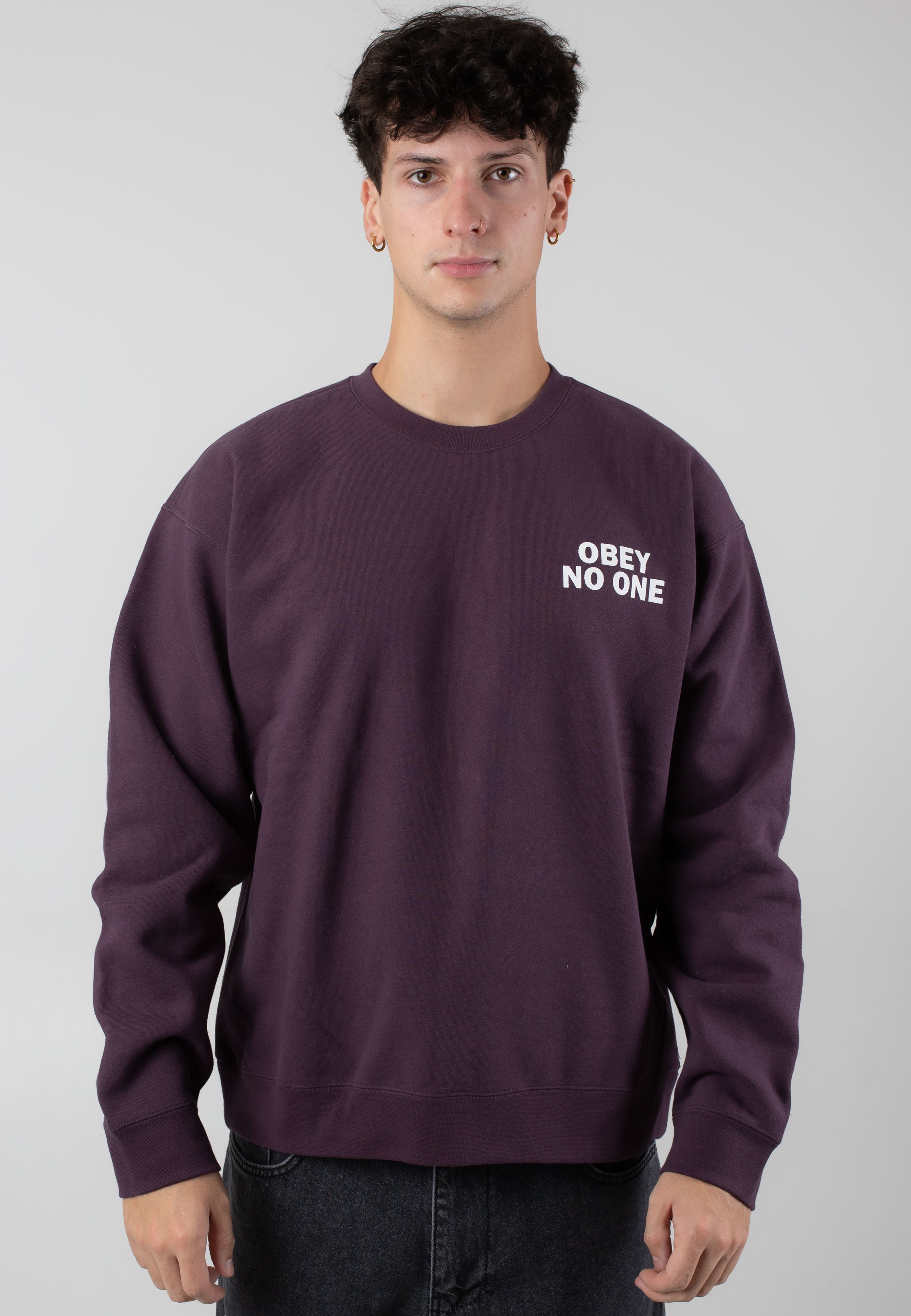 Obey - No One Plum Perfect - Sweater | Men-Image