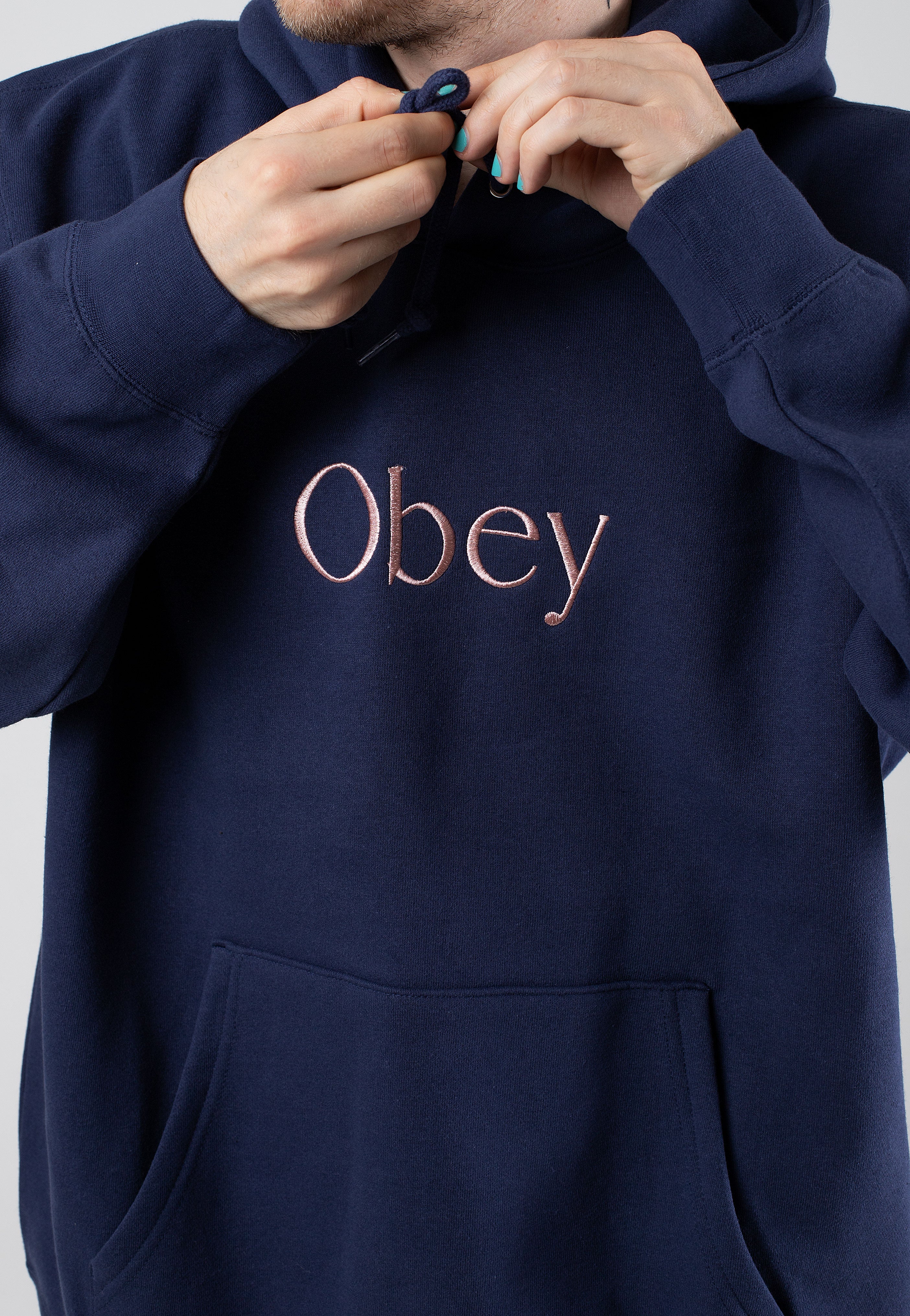 Obey - Ages Academy Navy - Hoodie | Men-Image