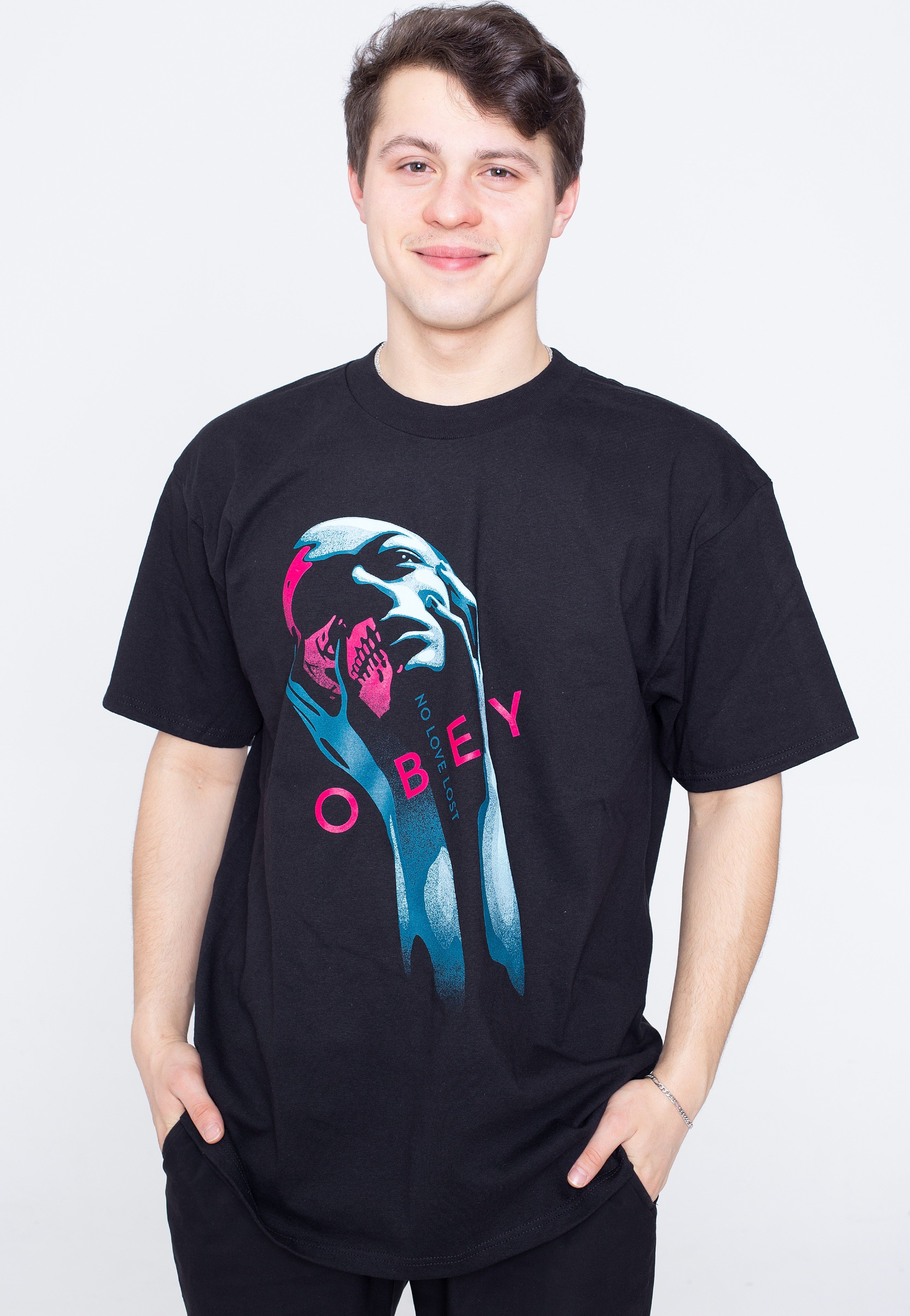 Obey - Atmospheric Isolation Black - T-Shirt | Men-Image