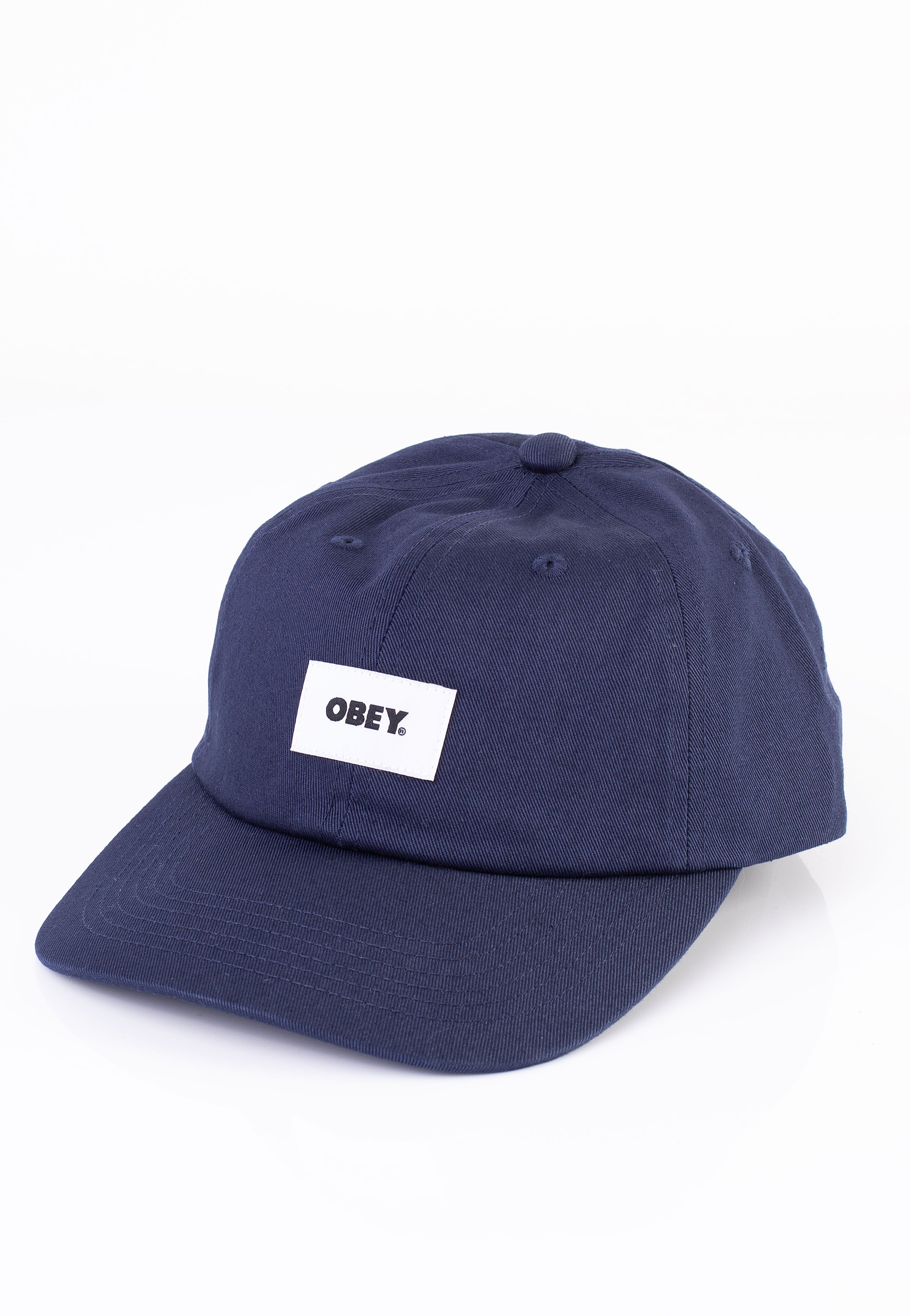 Obey - Bold Label Organic 6 Panel Academy Navy - Cap | Neutral-Image