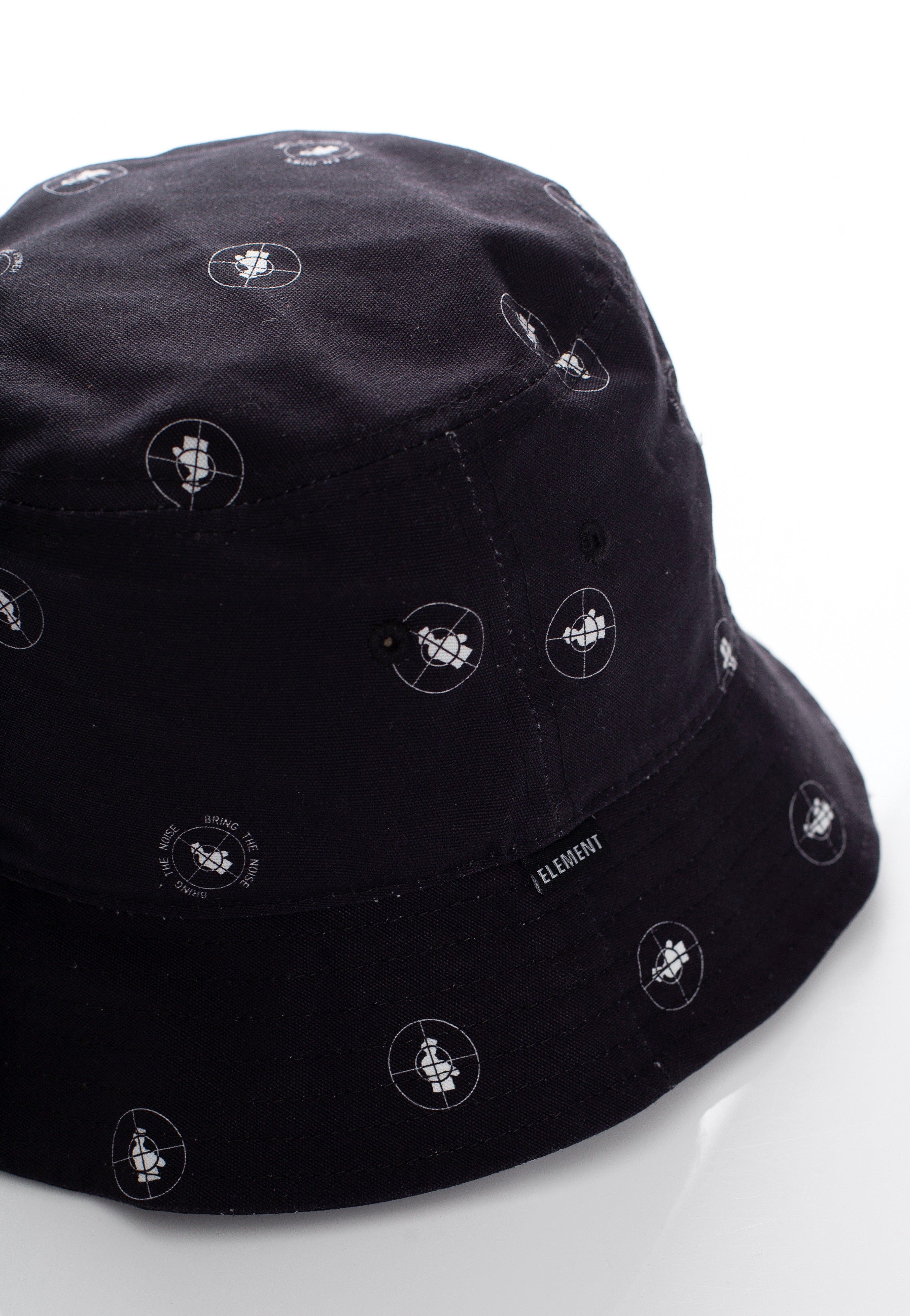 Element x Public Enemy - Eager Black - Bucket Hat | Neutral-Image