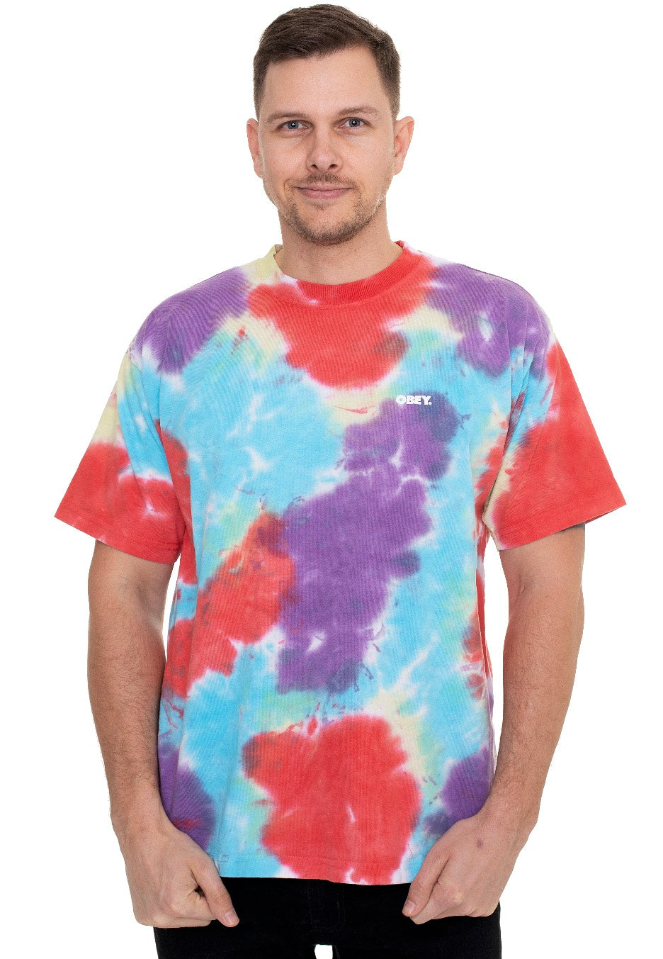 Obey - Bold Oxi Fire Blotch - T-Shirt | Men-Image