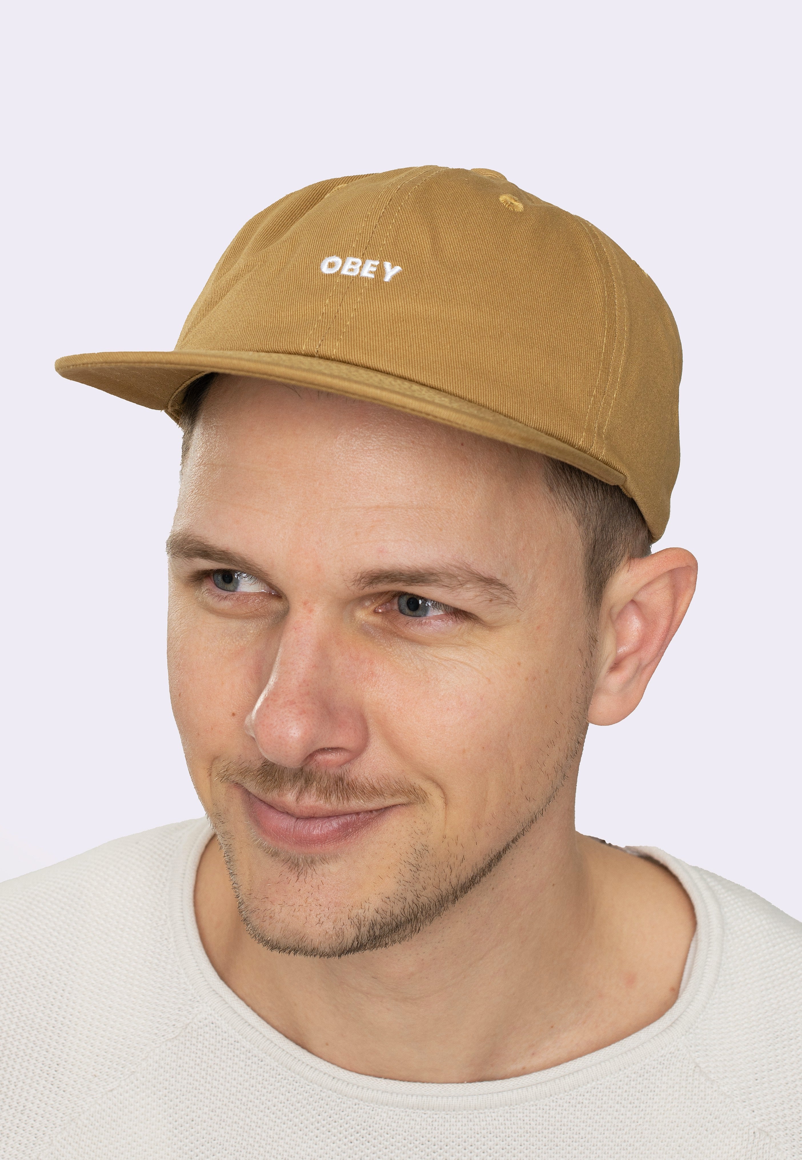 Obey - Bold Twill 6 Panel Brown Butter - Cap | Neutral-Image