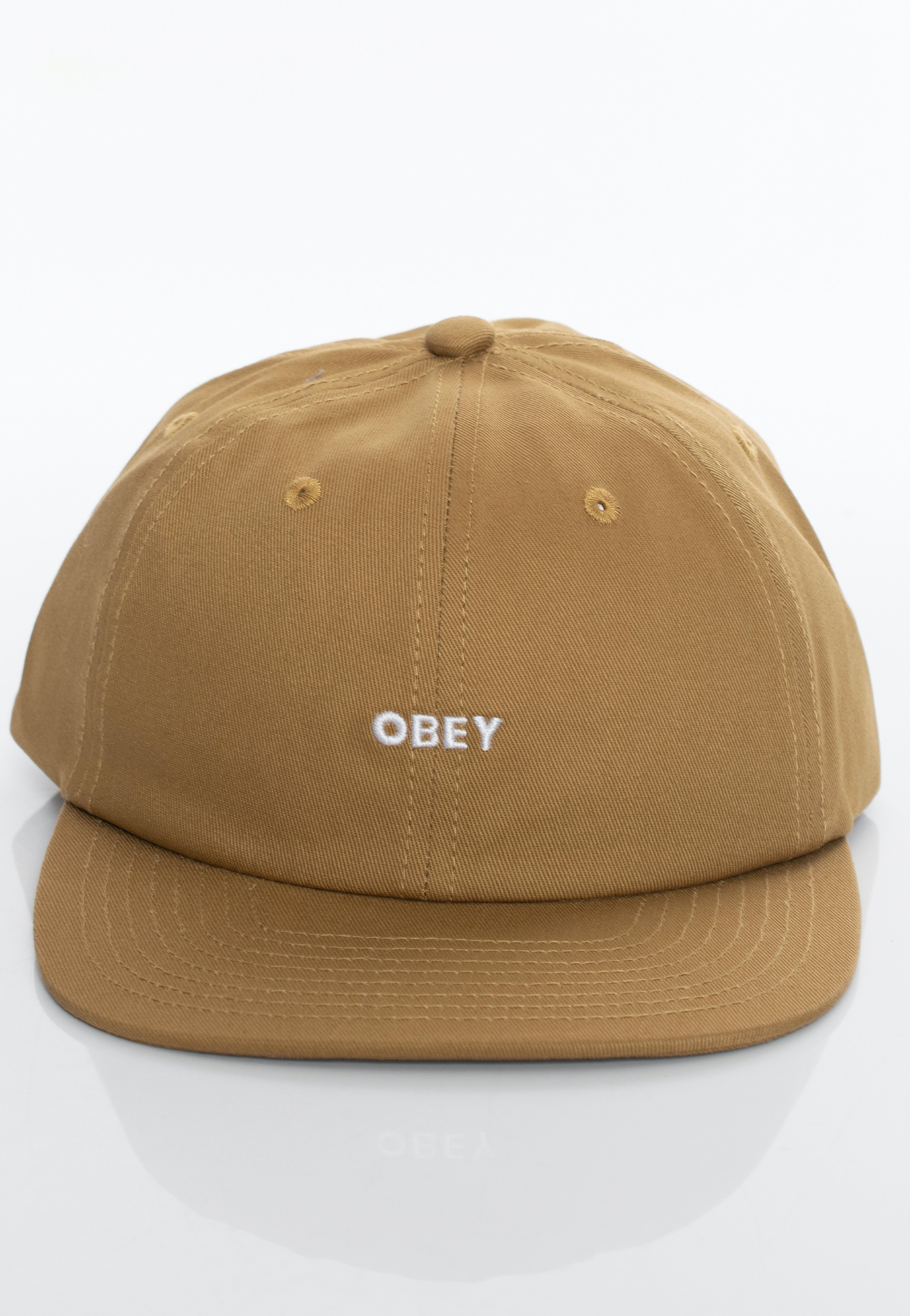 Obey - Bold Twill 6 Panel Brown Butter - Cap | Neutral-Image