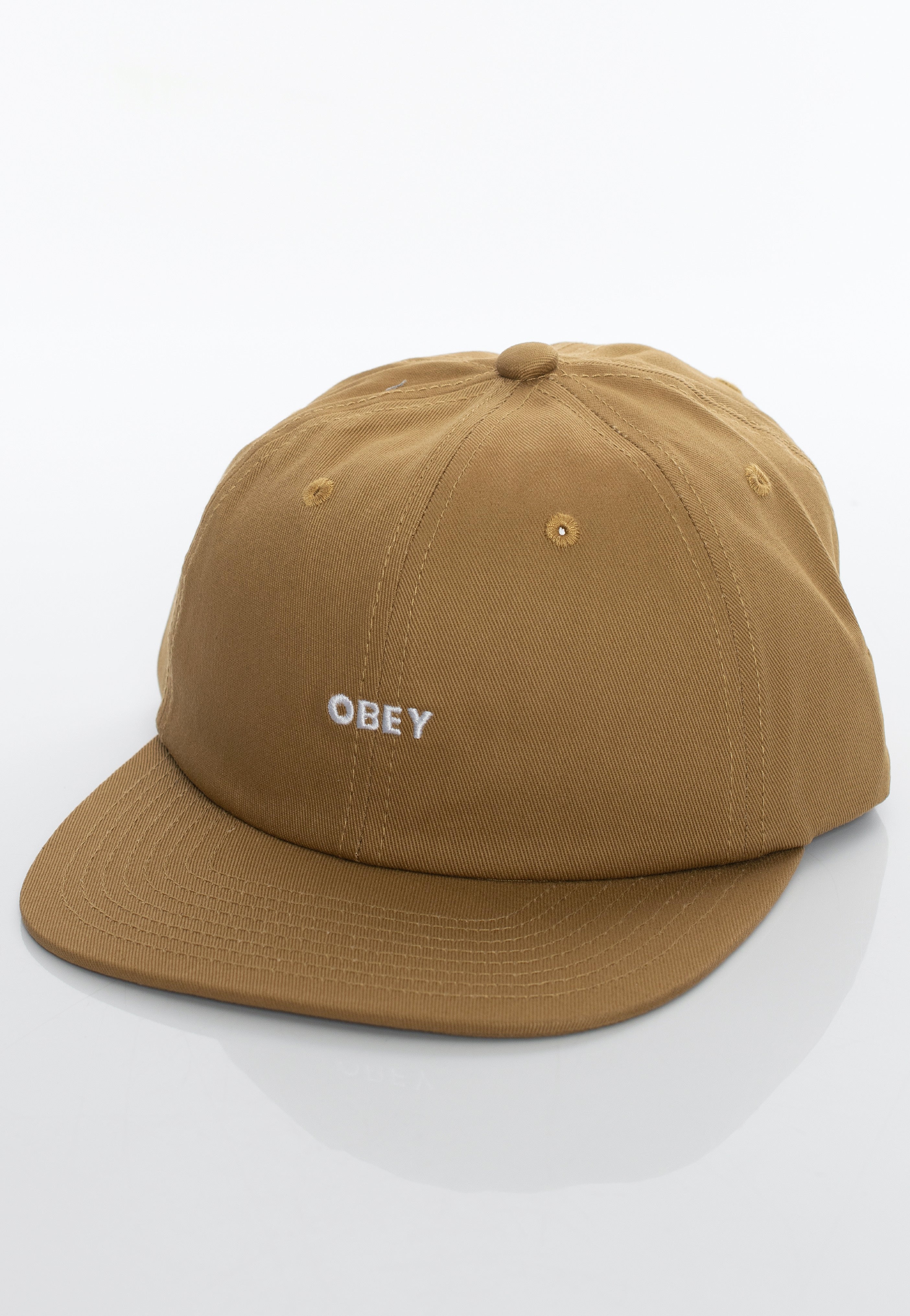 Obey - Bold Twill 6 Panel Brown Butter - Cap | Neutral-Image