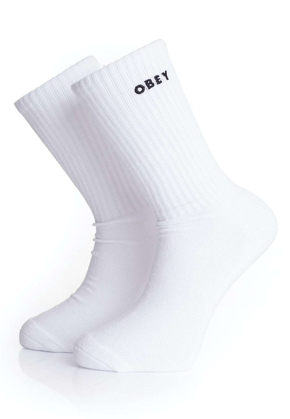 Obey - Bold White - Socks | Neutral-Image