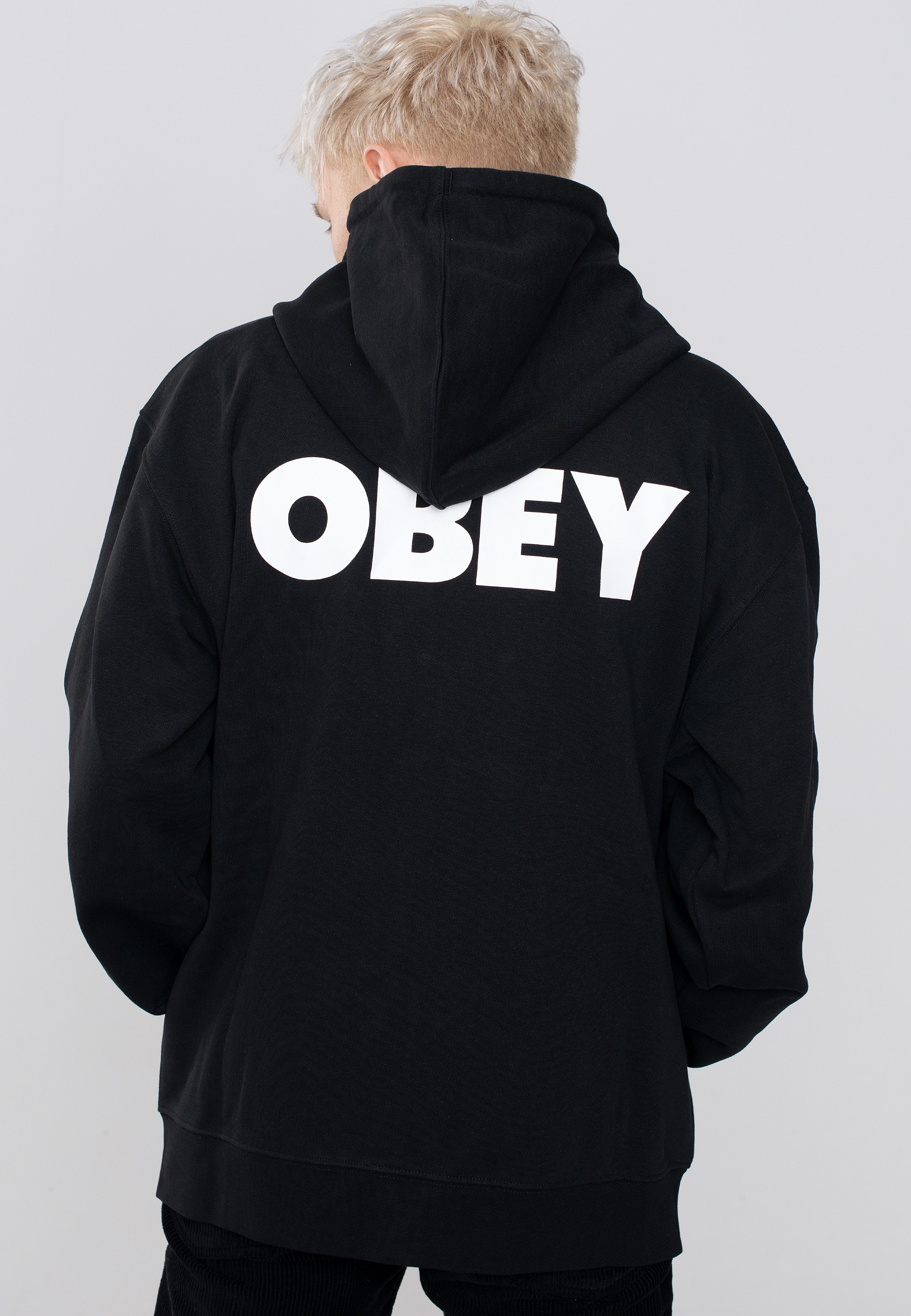 Obey - Bold Zip Black - Zipper | Men-Image