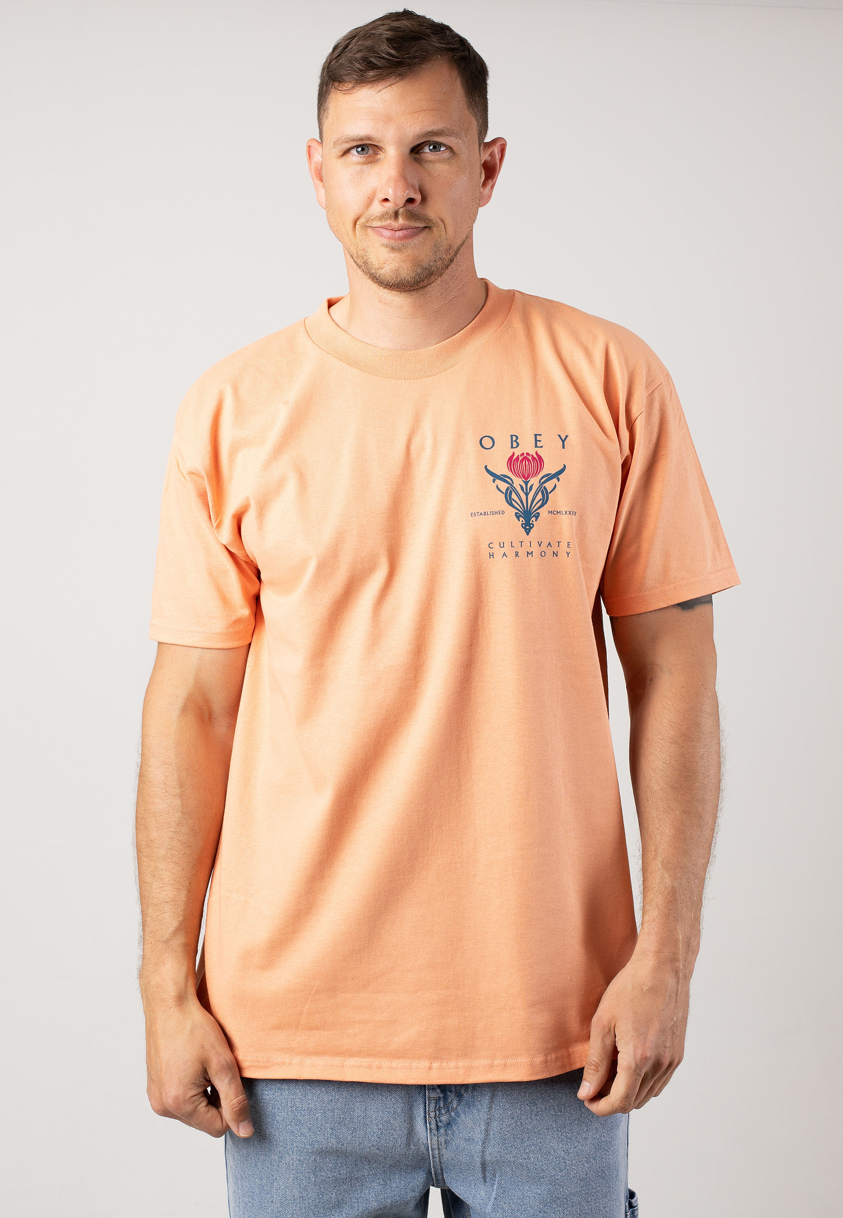 Obey - Cultivate Harmony Citrus - T-Shirt | Men-Image