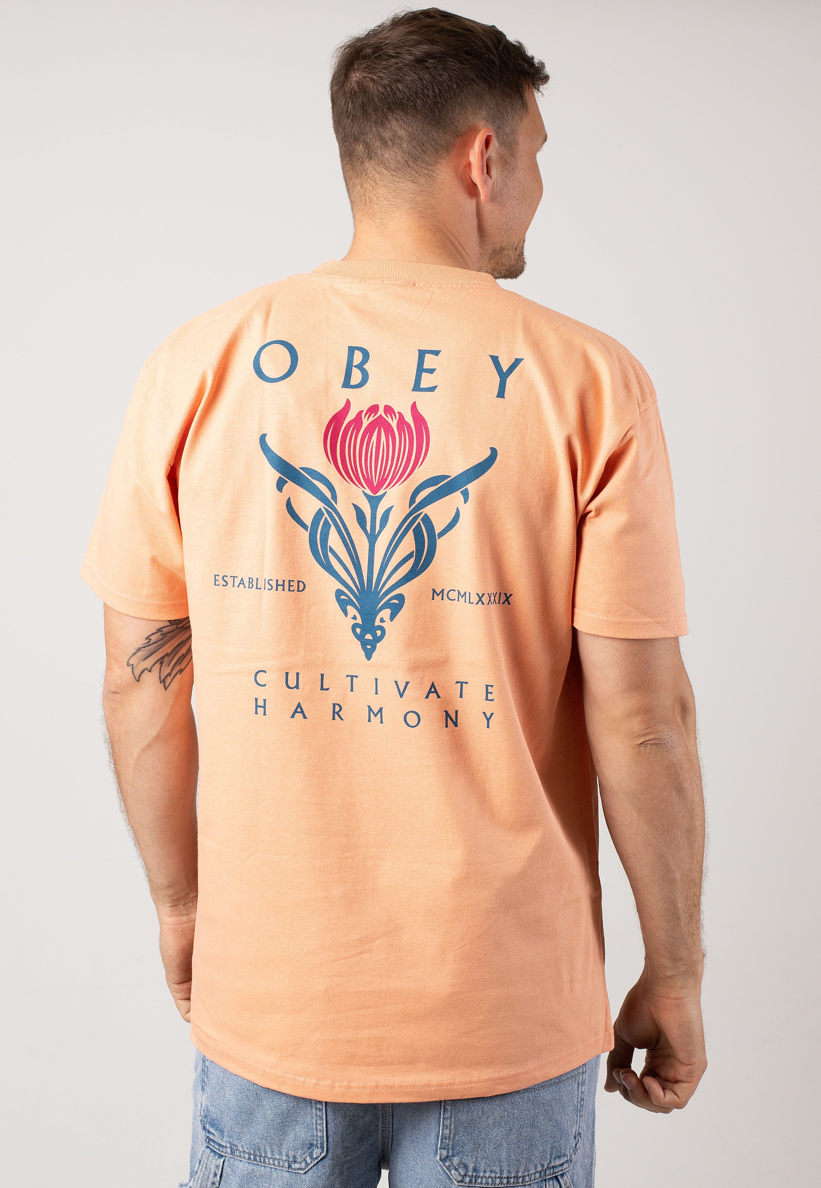 Obey - Cultivate Harmony Citrus - T-Shirt | Men-Image