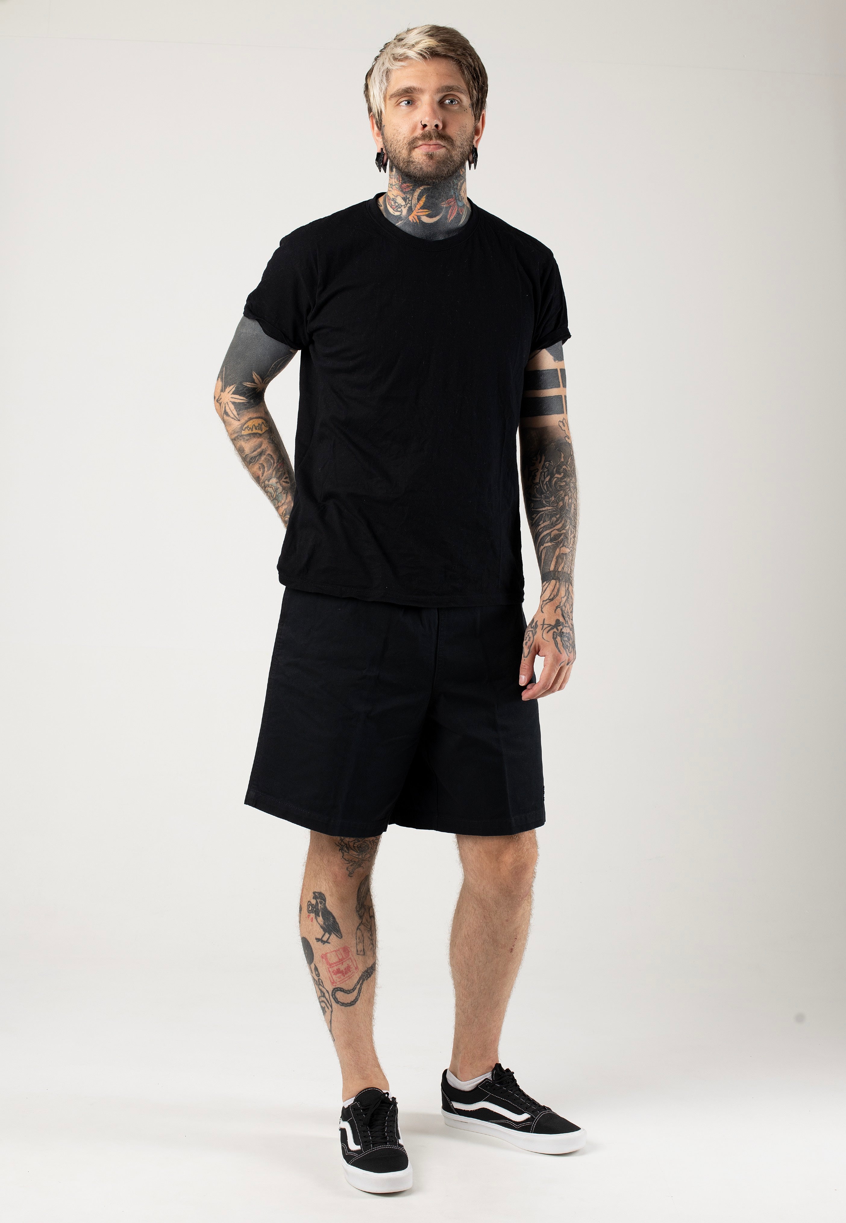 Obey - Easy Relaxed Twill Black - Shorts | Men-Image