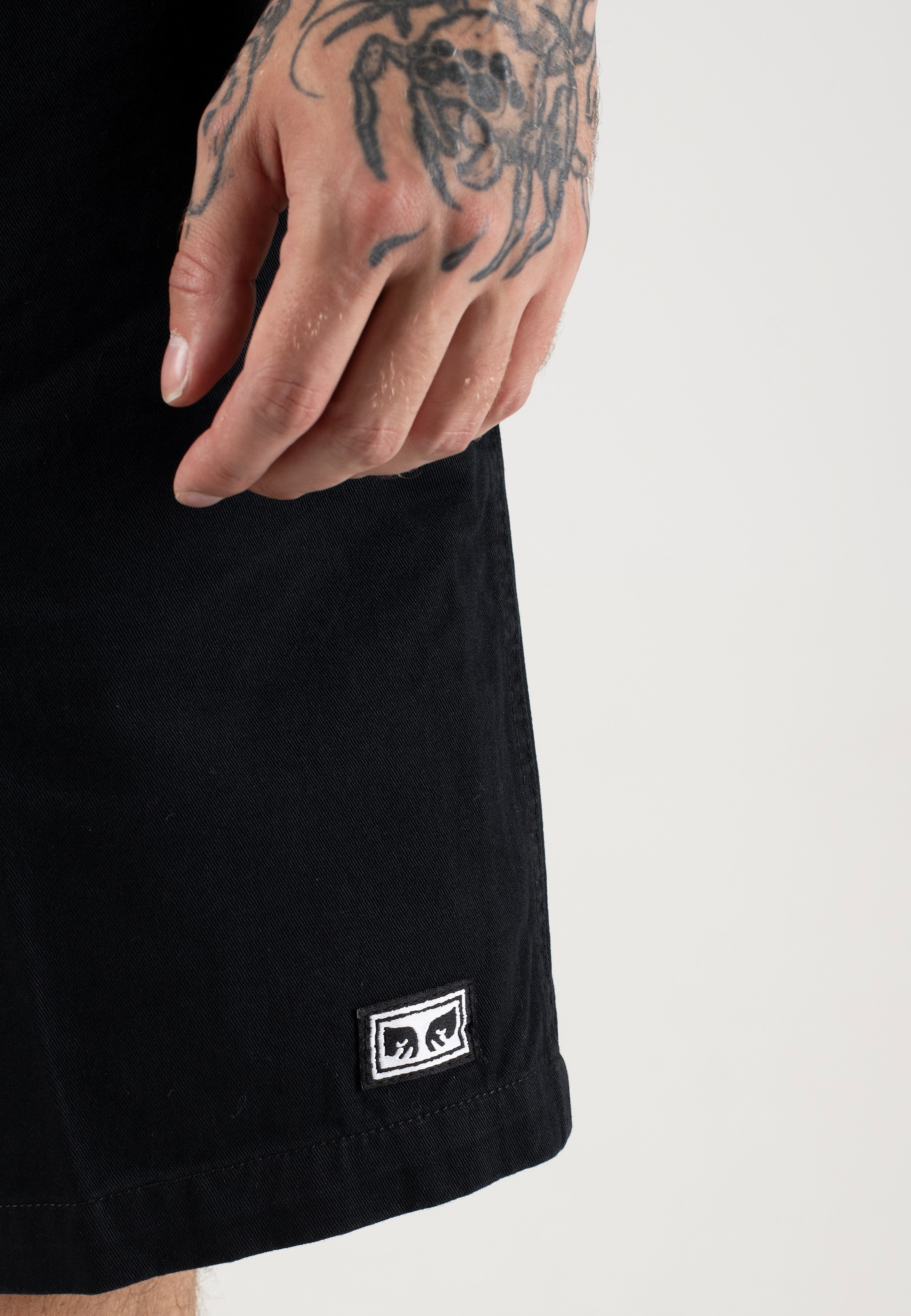 Obey - Easy Relaxed Twill Black - Shorts | Men-Image