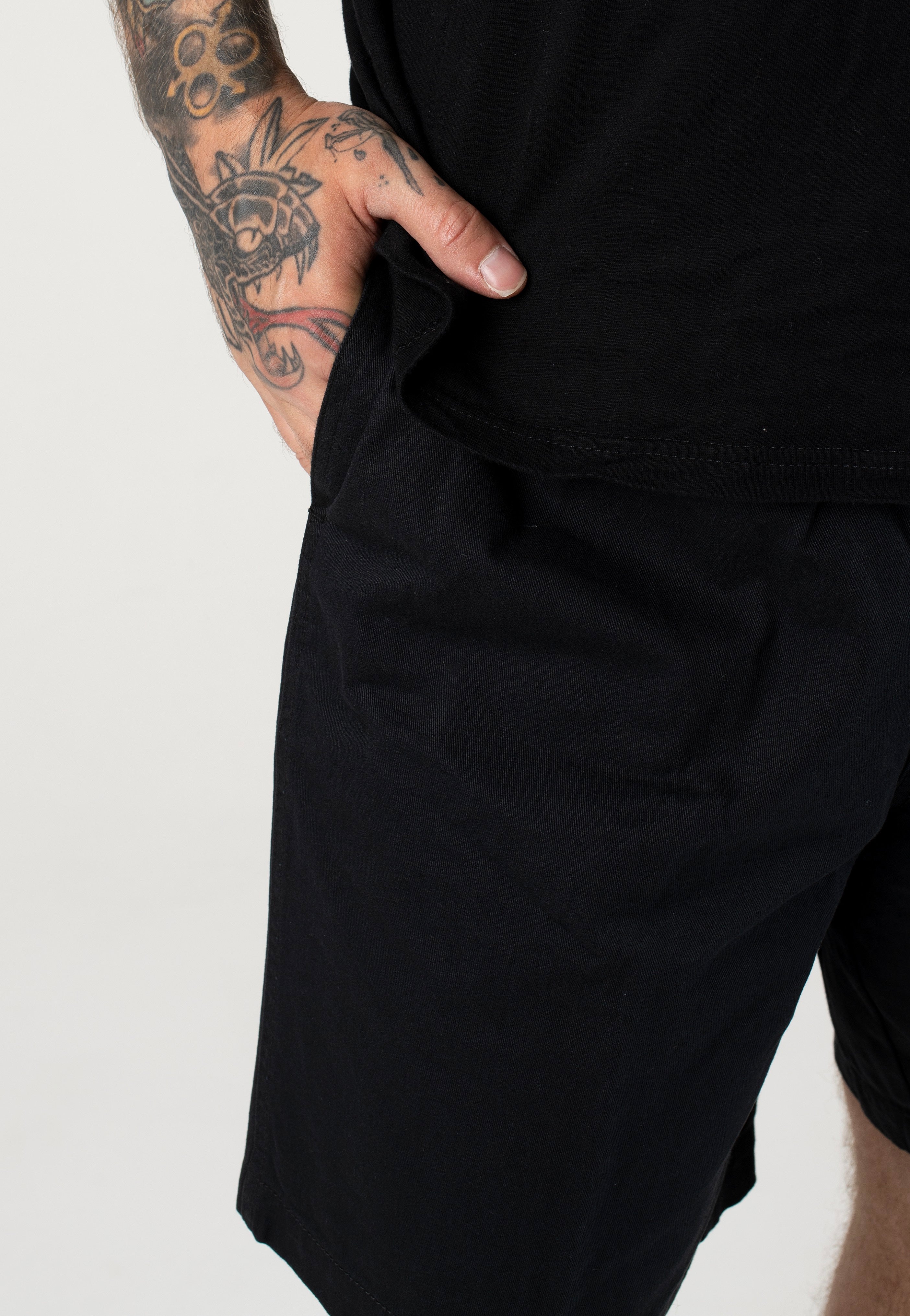 Obey - Easy Relaxed Twill Black - Shorts | Men-Image