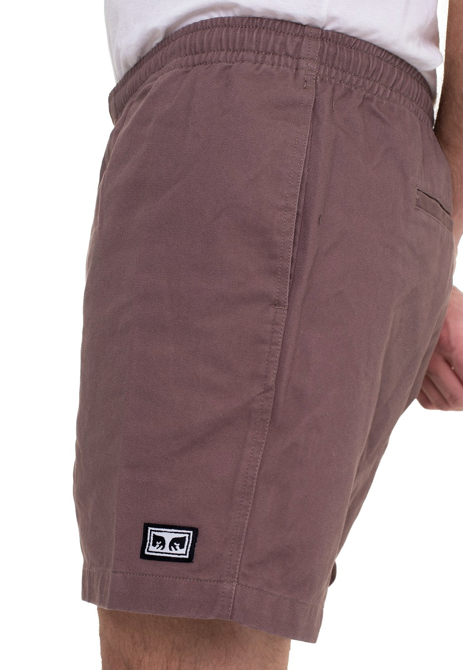 Obey - Easy Relaxed Twill Gray Grape - Shorts | Men-Image