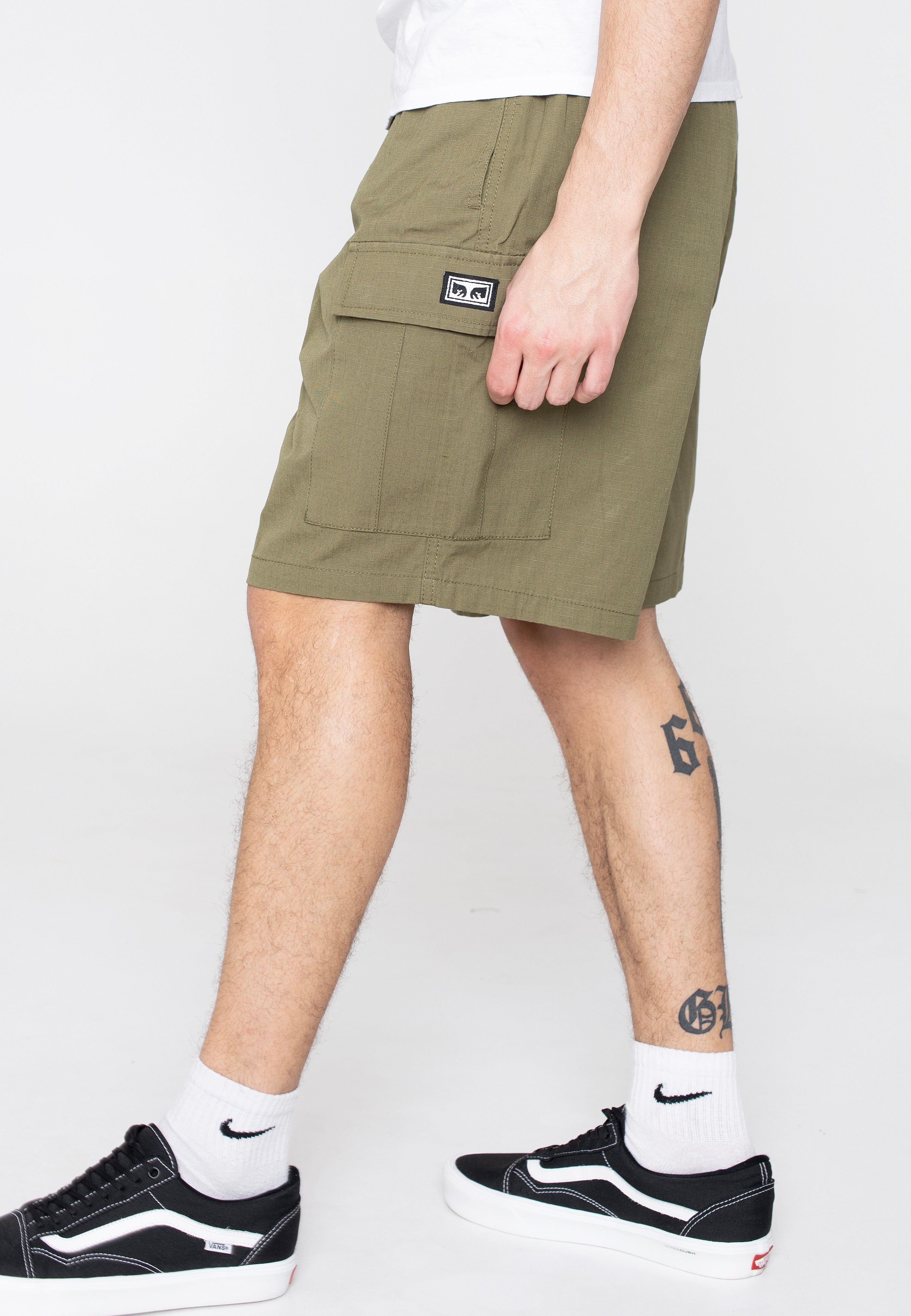 Obey - Easy Ripstop Cargo Field Green - Shorts | Men-Image