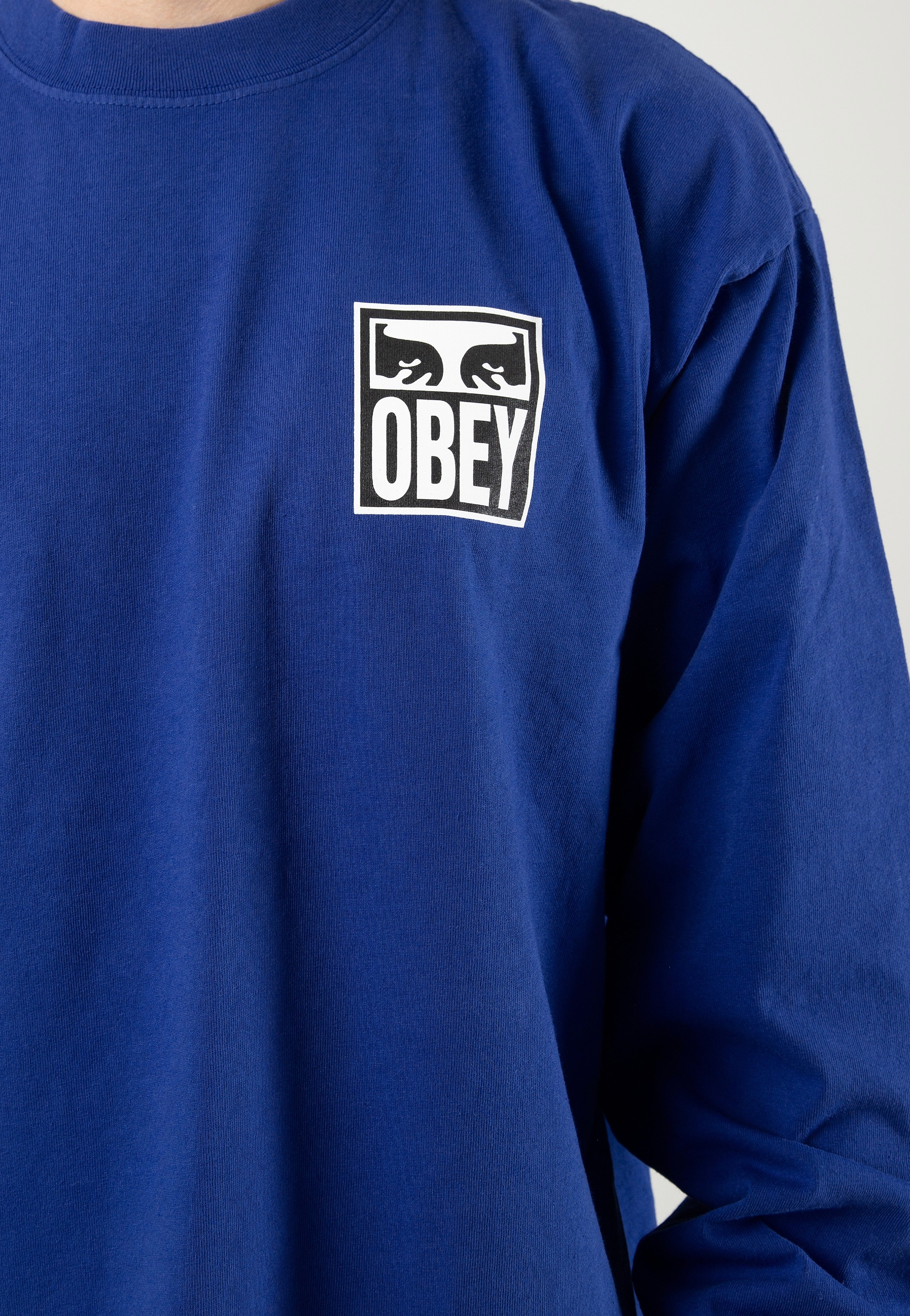 Obey - Eyes Icon 2 Surf Blue - Longsleeve | Men-Image