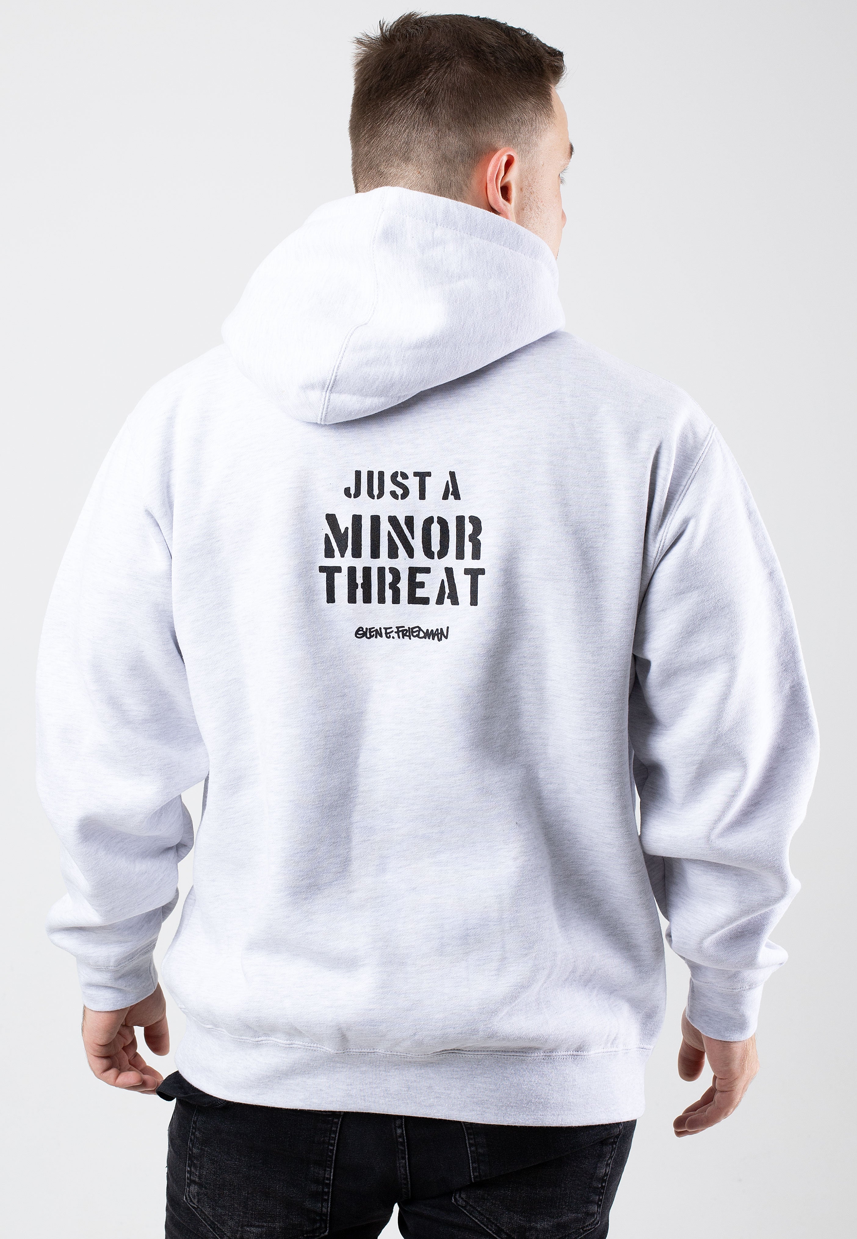 Obey x Minor Threat - Gef Just A Grey - Hoodie | Men-Image