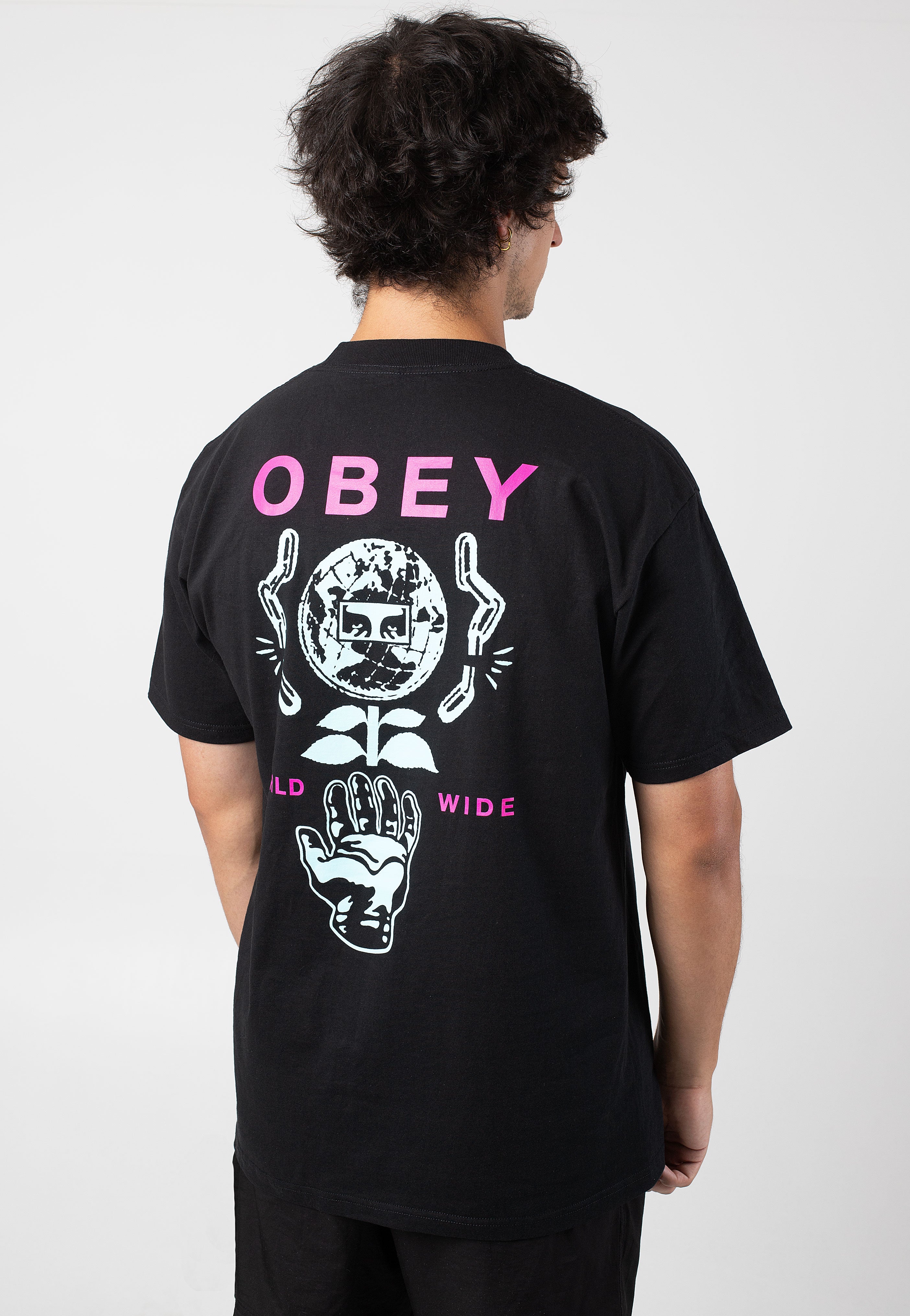 Obey - Helping Hand Black - T-Shirt | Men-Image