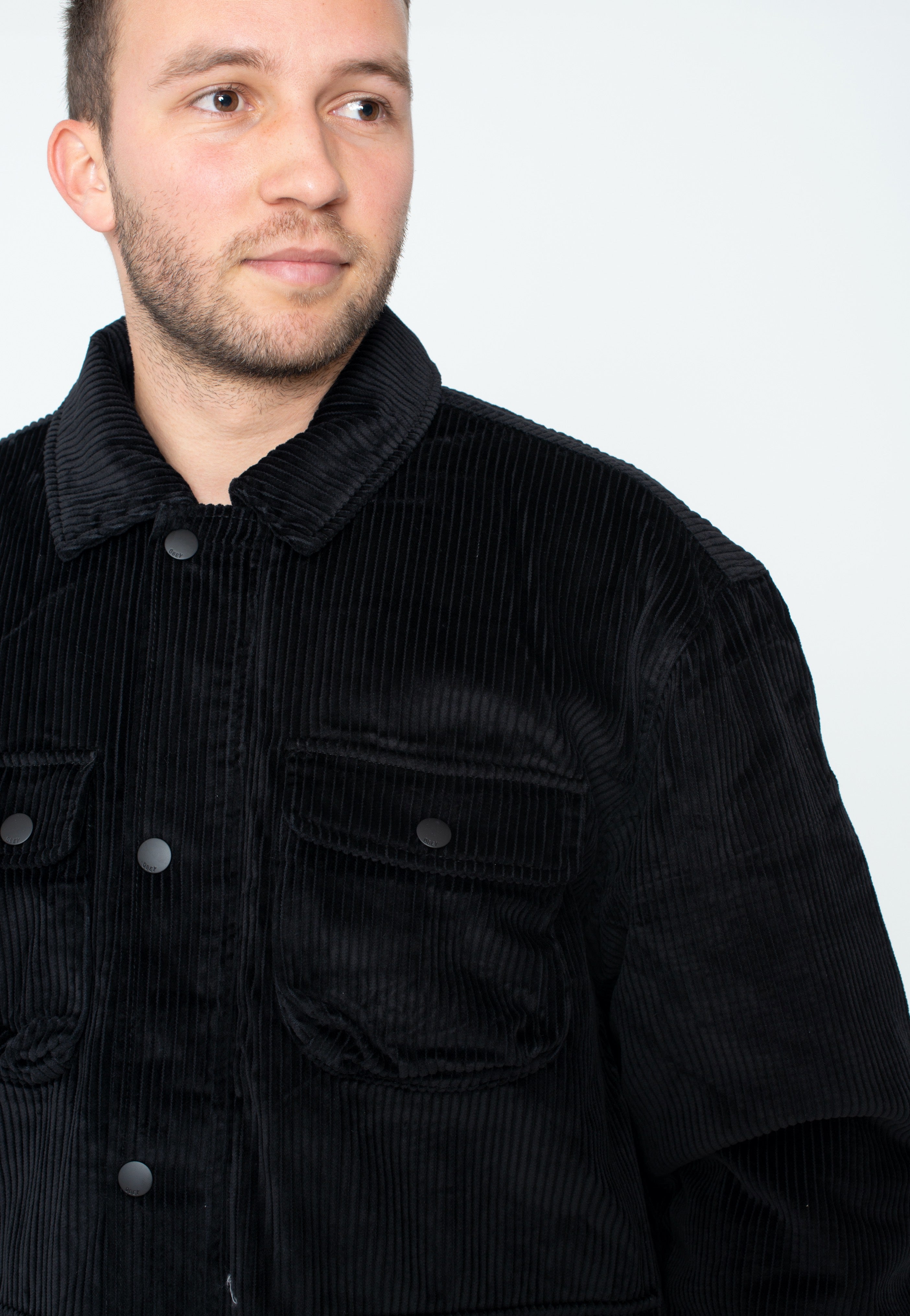 Obey - Larson Black - Jacket | Men-Image