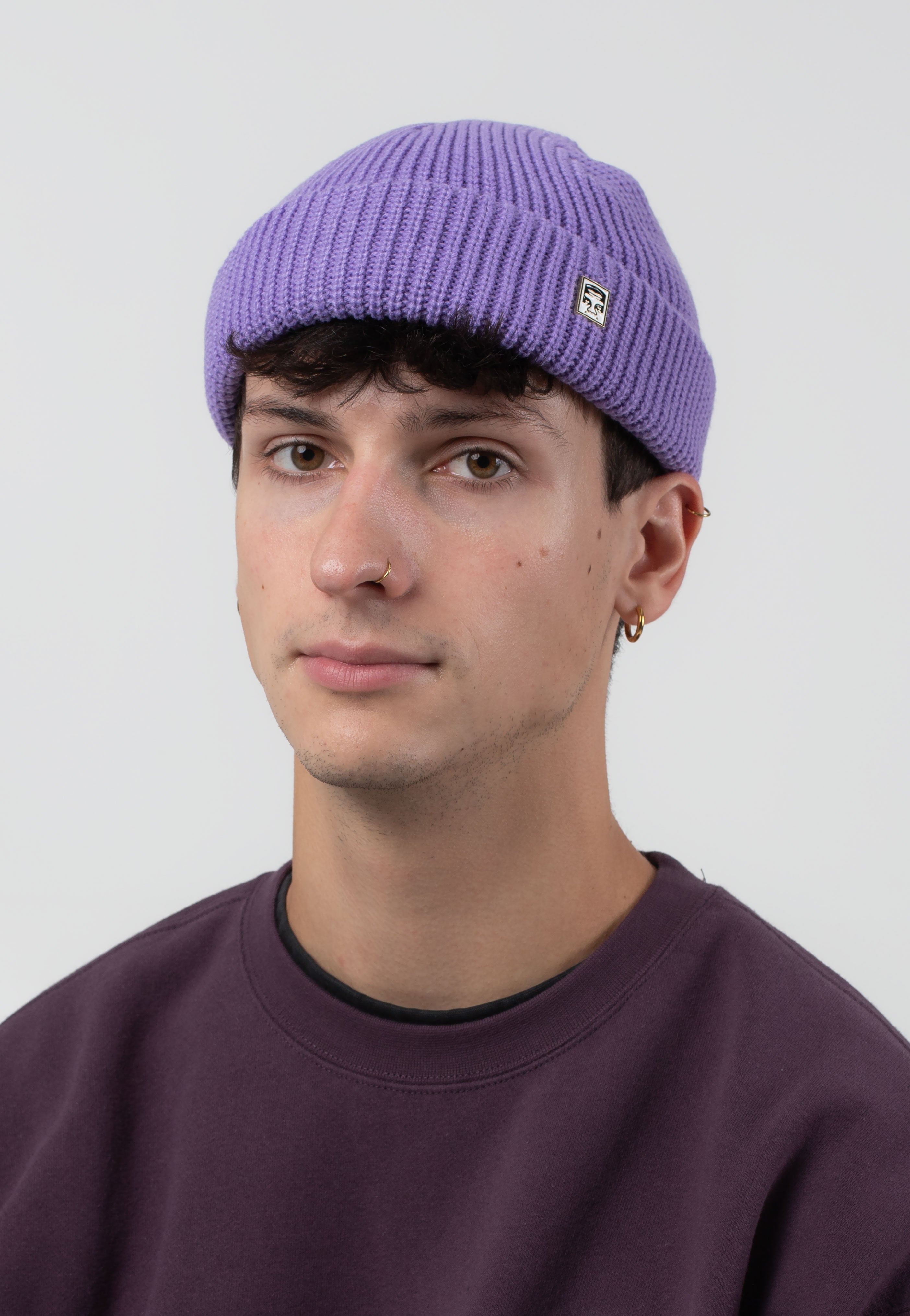 Obey - Micro Paisley Purple - Beanie | Neutral-Image