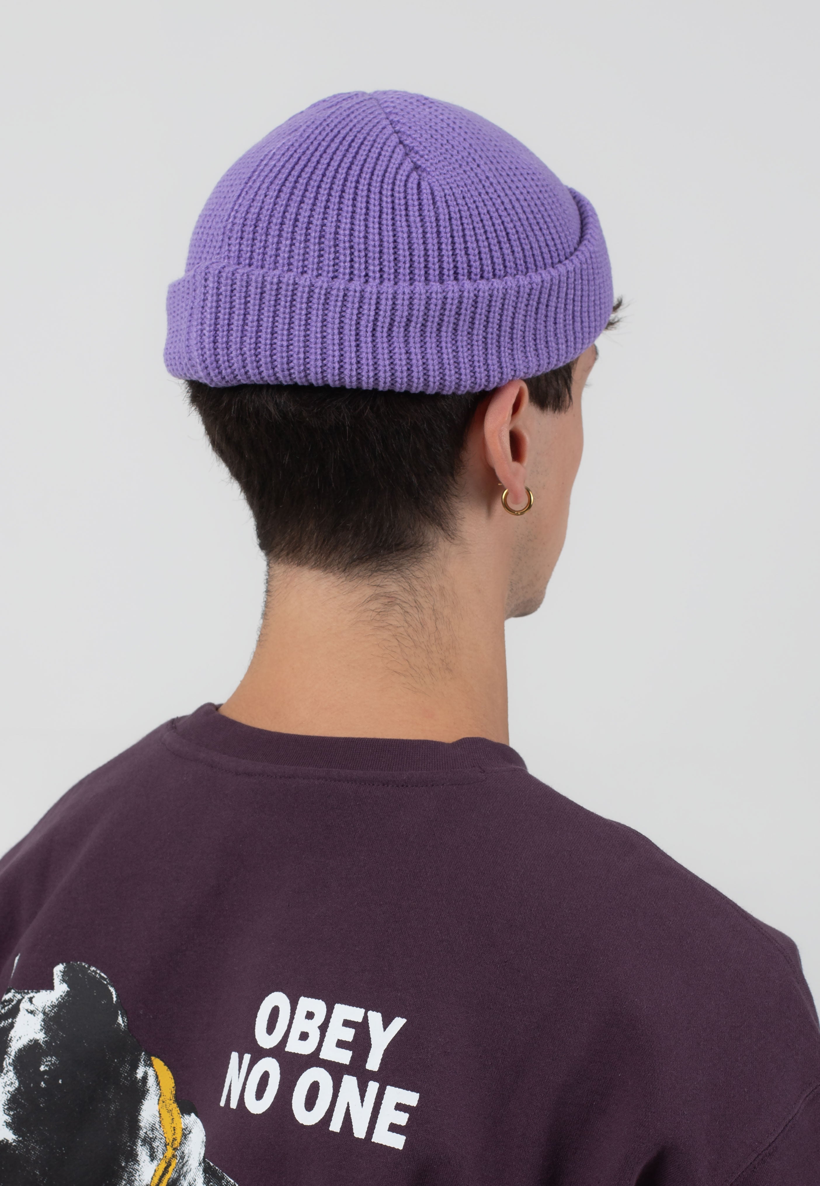 Obey - Micro Paisley Purple - Beanie | Neutral-Image