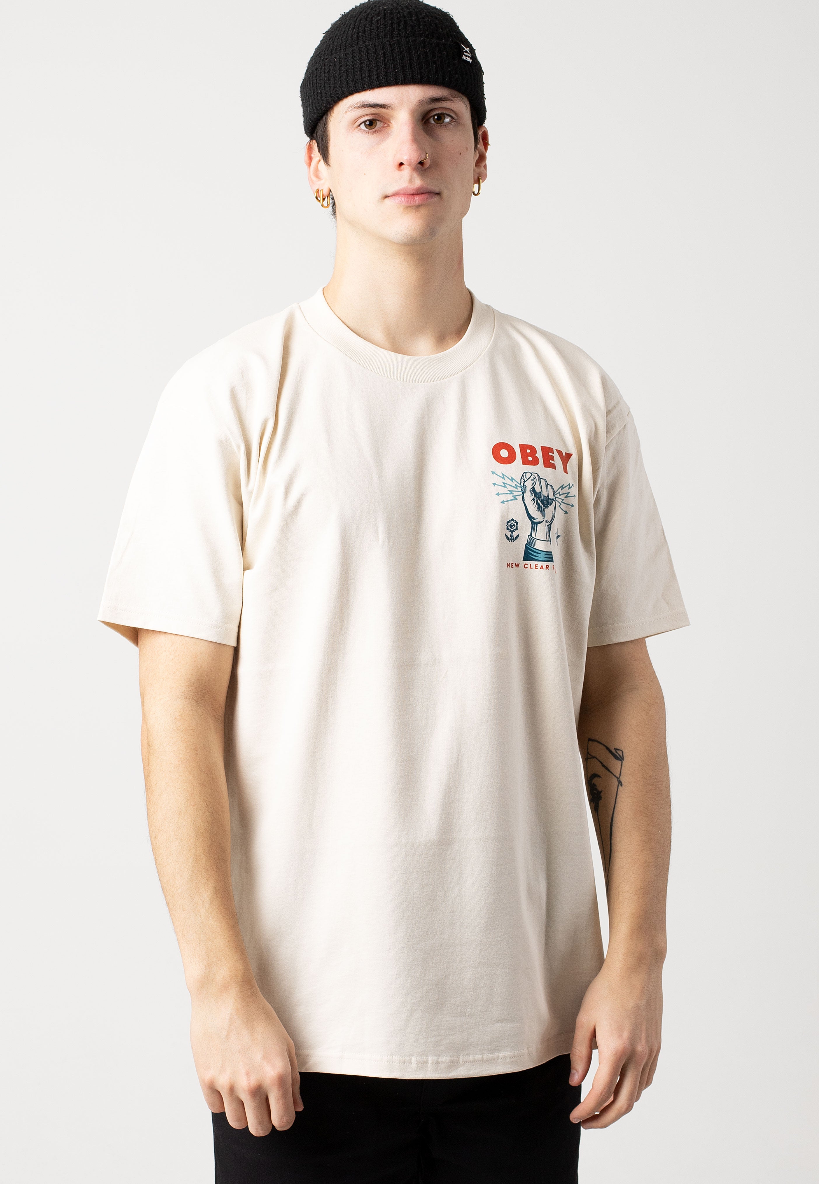 Obey - New Clear Power Cream - T-Shirt | Men-Image