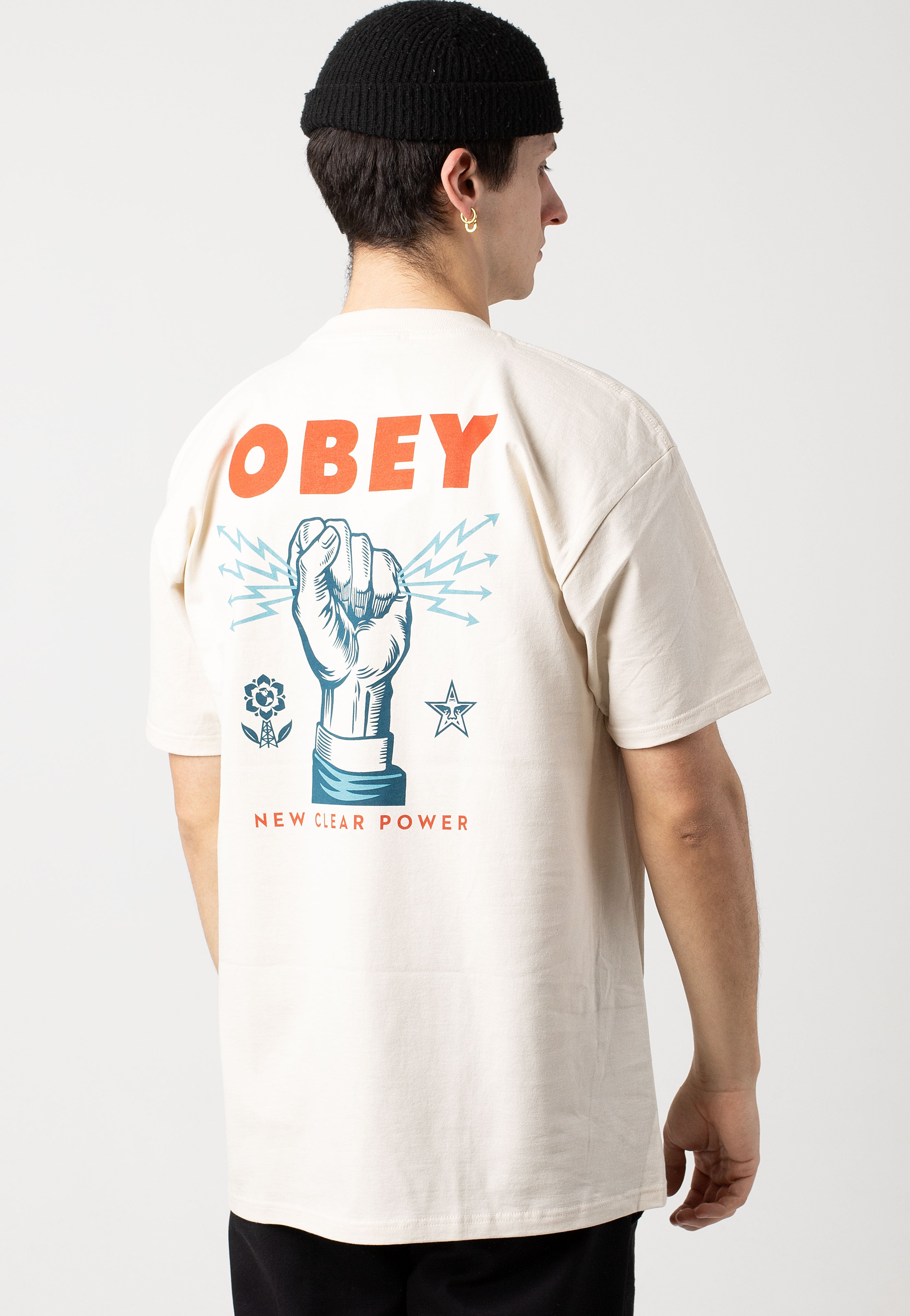 Obey - New Clear Power Cream - T-Shirt | Men-Image