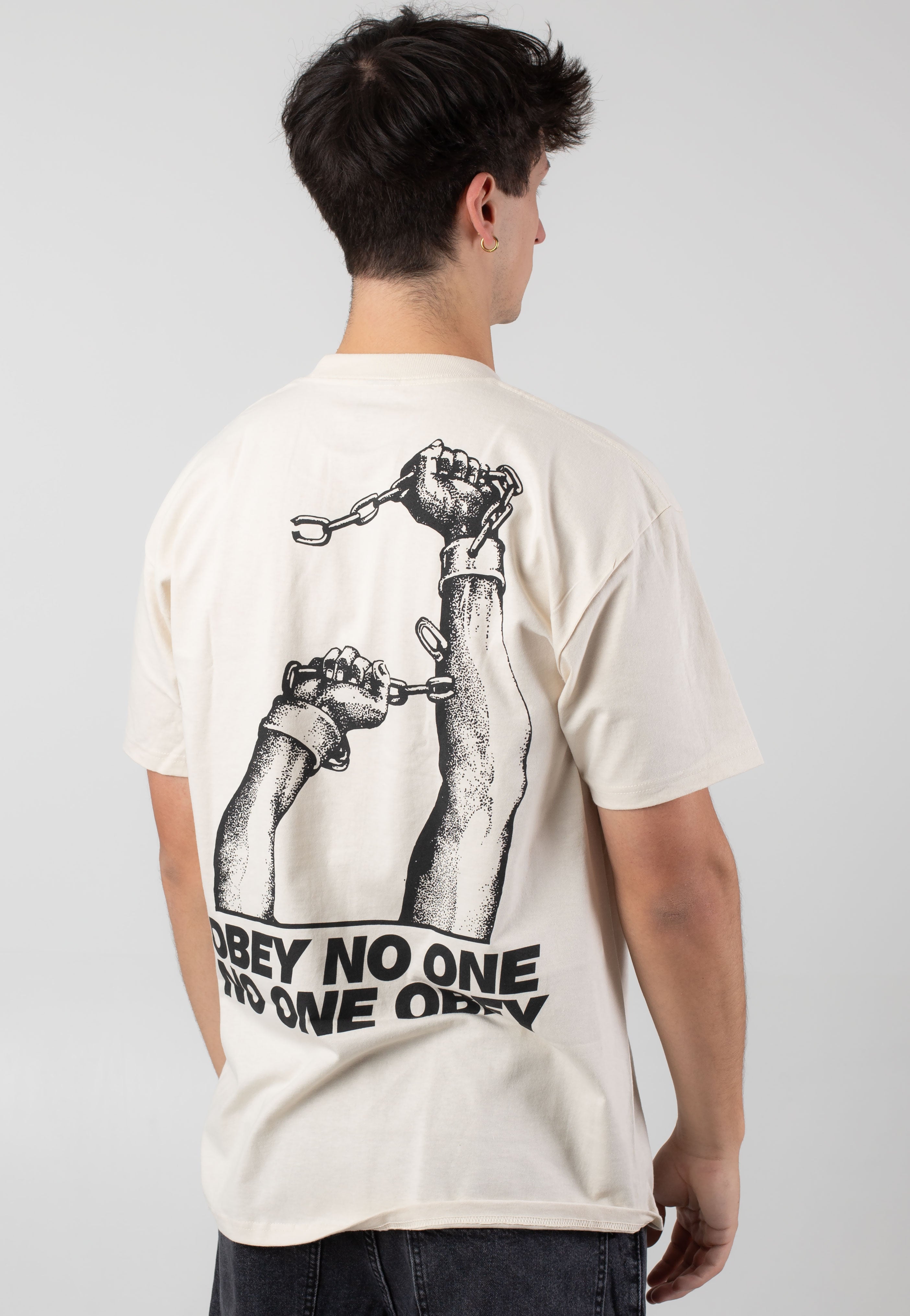 Obey - No One Cream - T-Shirt | Men-Image