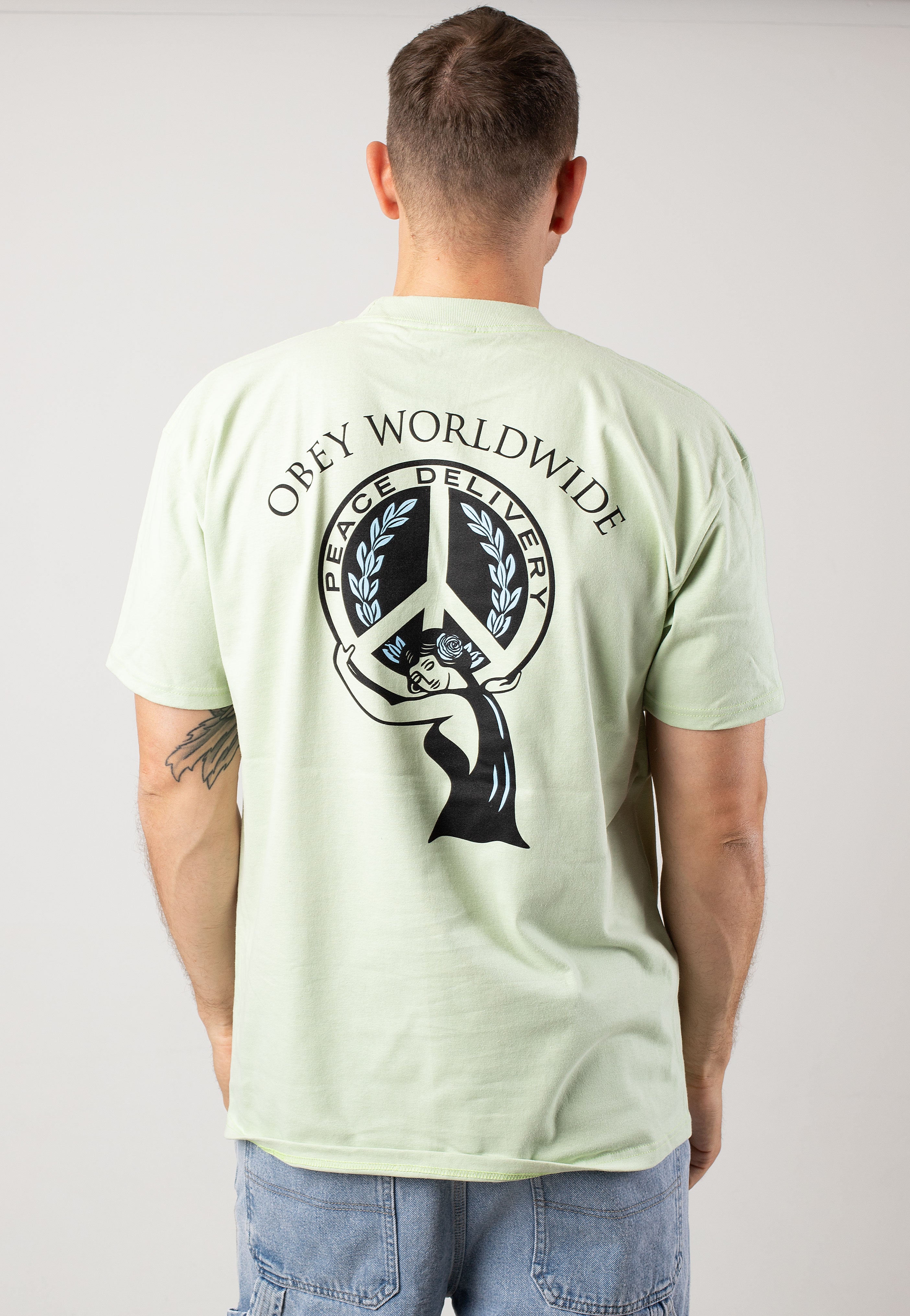 Obey - Peace Delivery Cucumber - T-Shirt | Men-Image