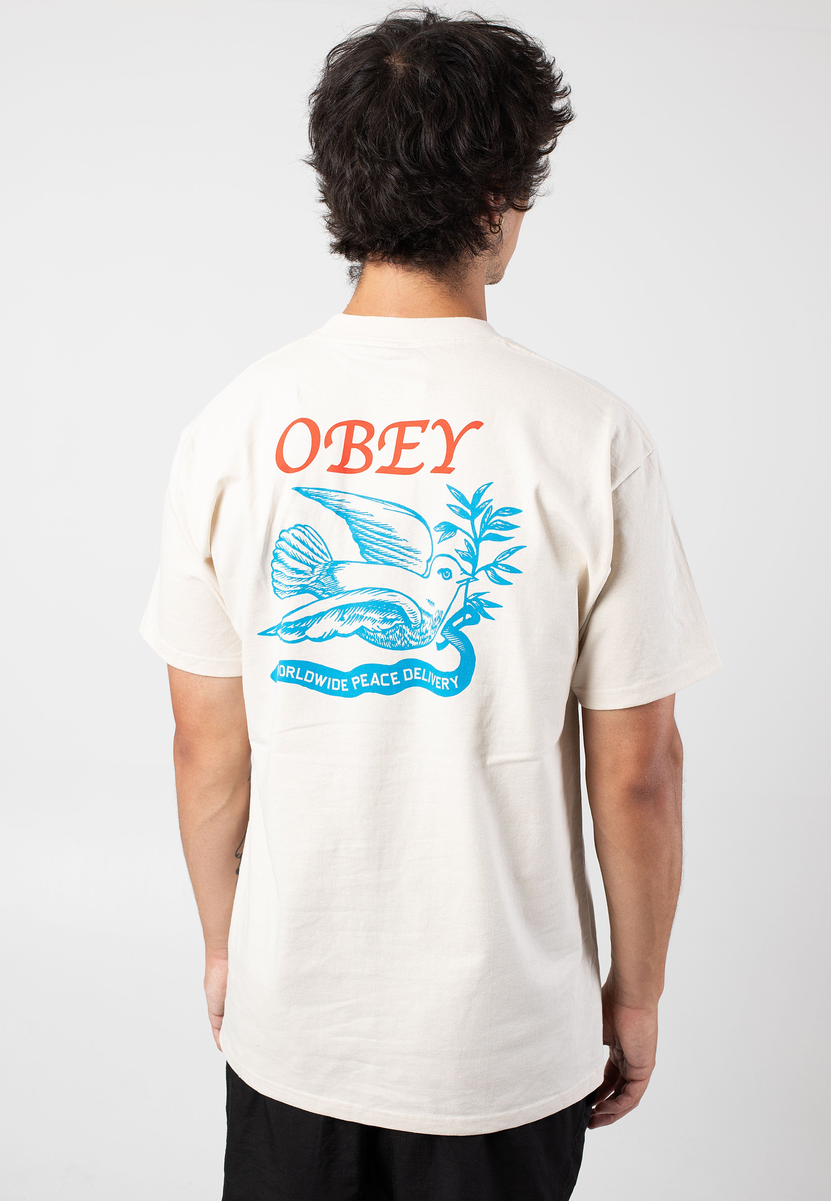 Obey - Peace Delivery Dove Cream - T-Shirt | Men-Image