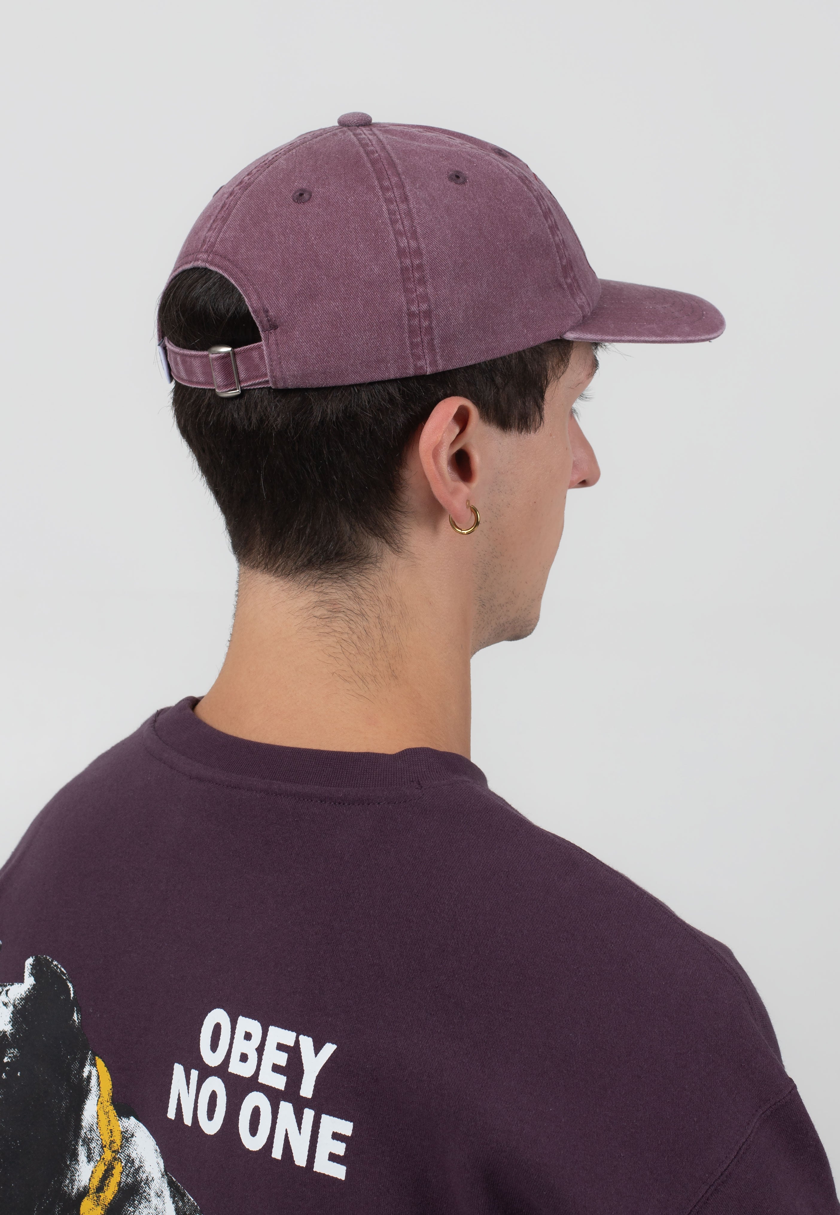 Obey - Pigment Nova Velcro Burgundy - Cap | Neutral-Image