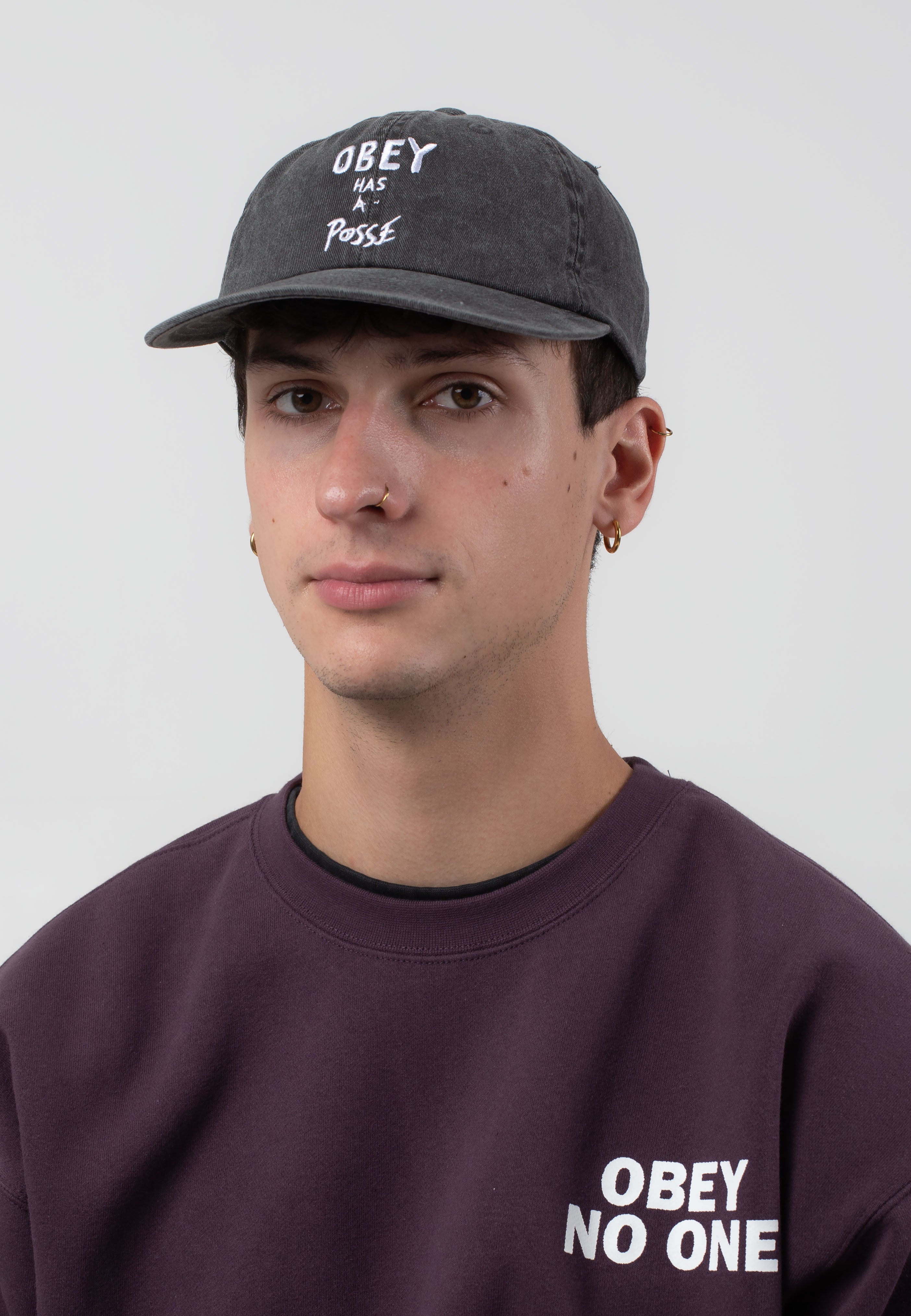 Obey - Pigment Posse Black - Cap | Neutral-Image