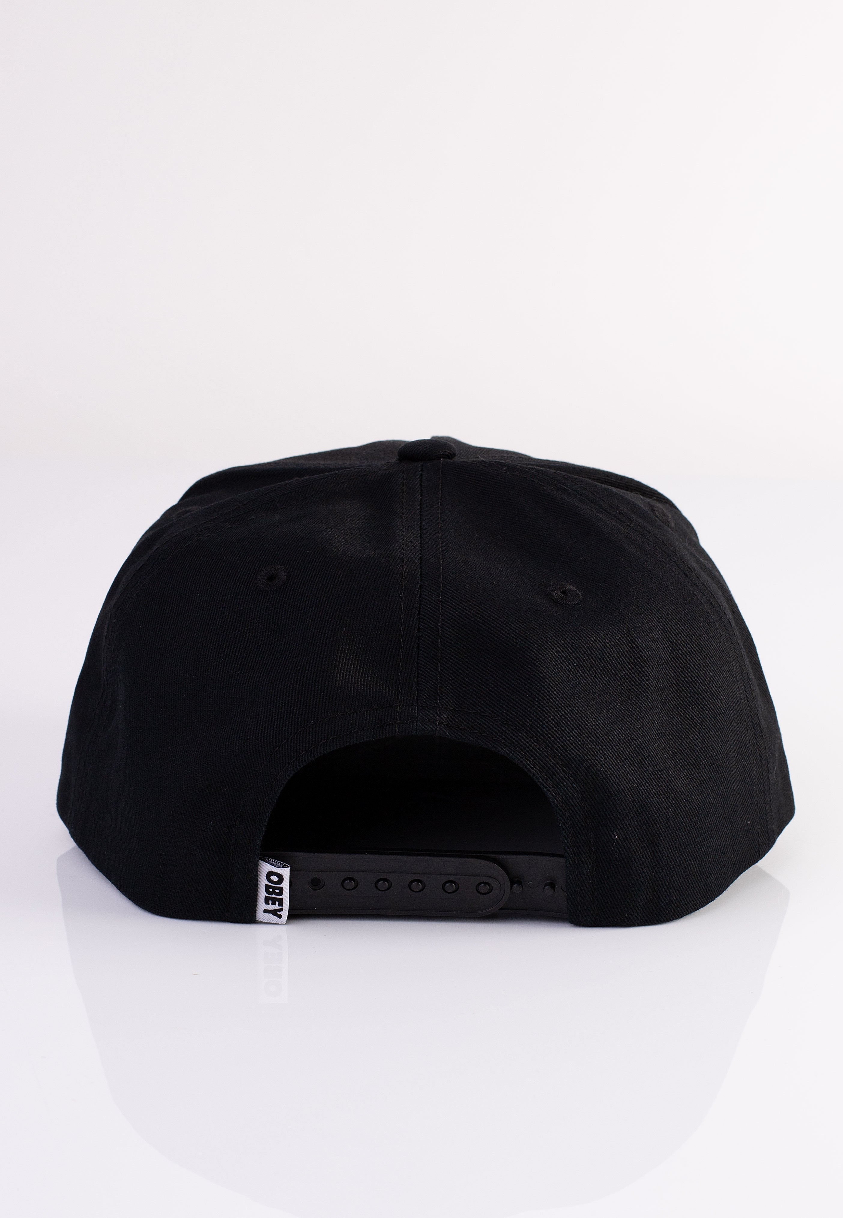 Obey - Records 5 Panel Black - Cap | Men-Image