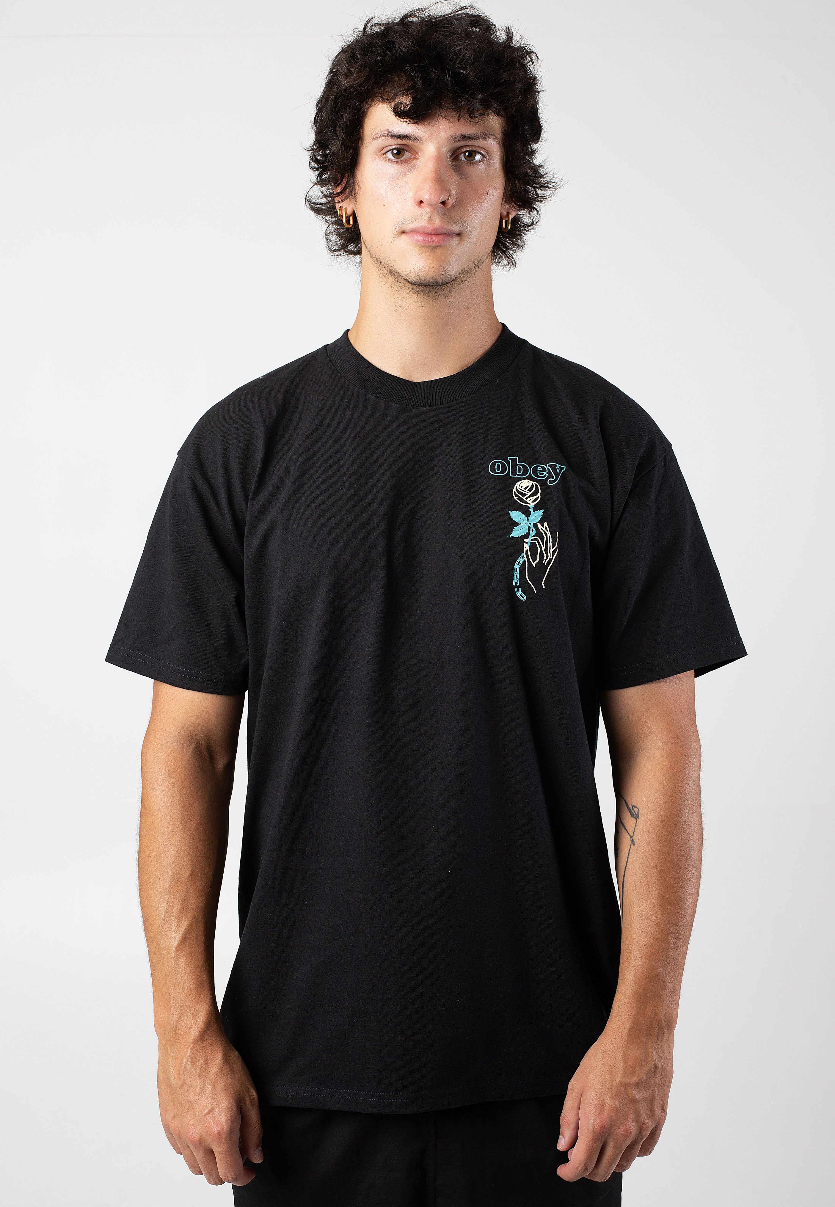 Obey - Spring Forth Black - T-Shirt | Men-Image