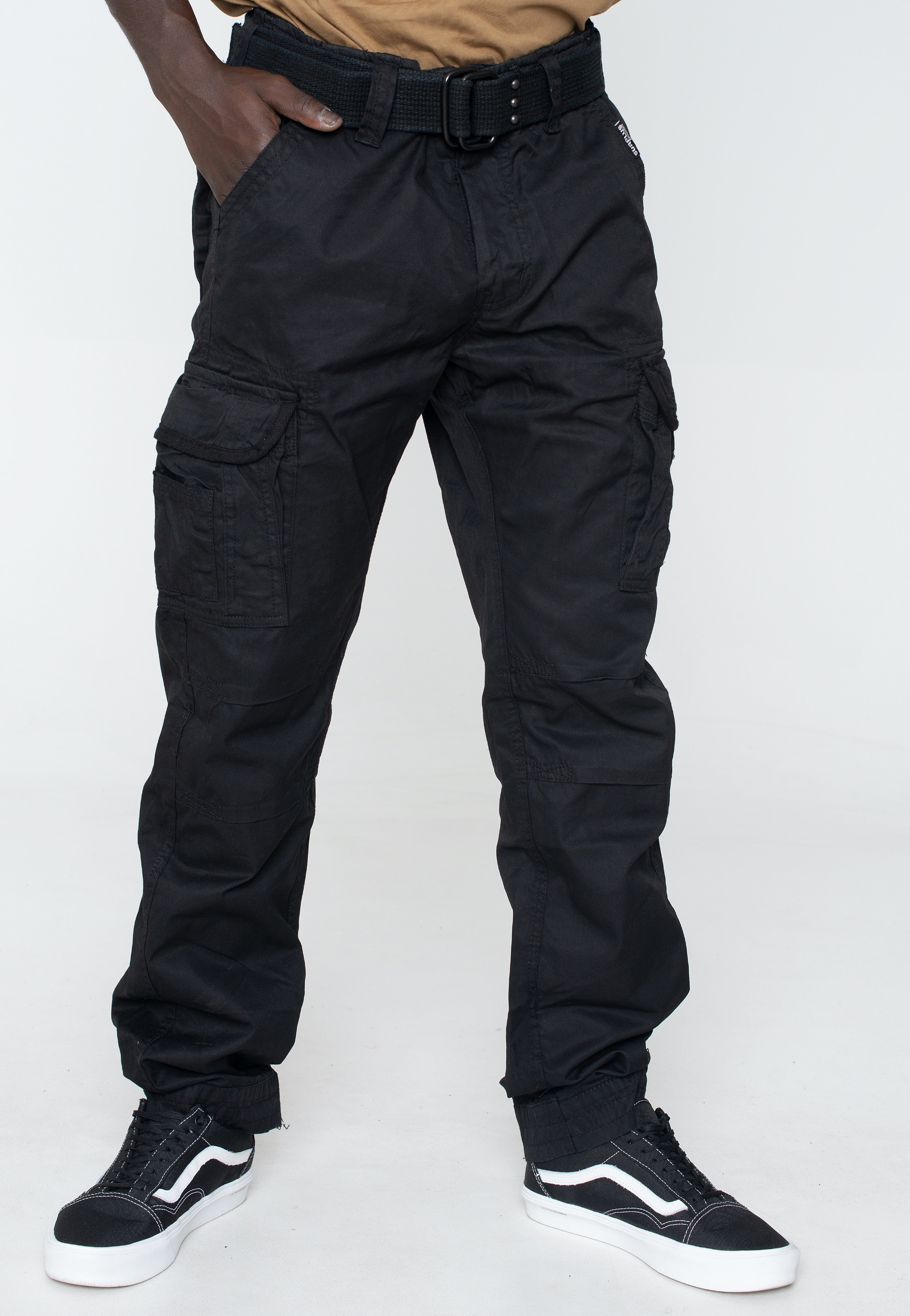 Surplus - Premium Slimmy Black - Pants | Men-Image