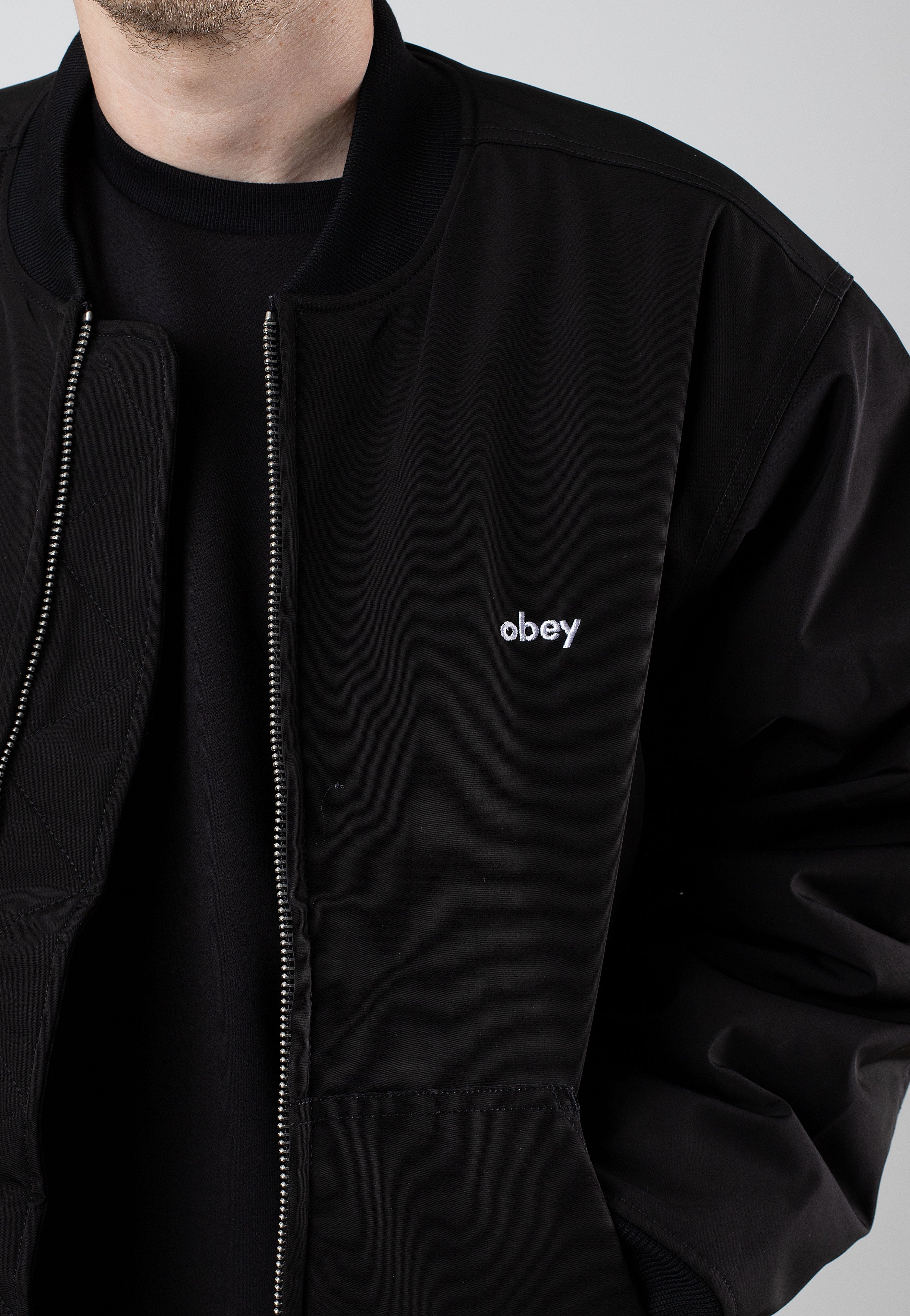 Obey - Turnpike Black - Jacket | Men-Image