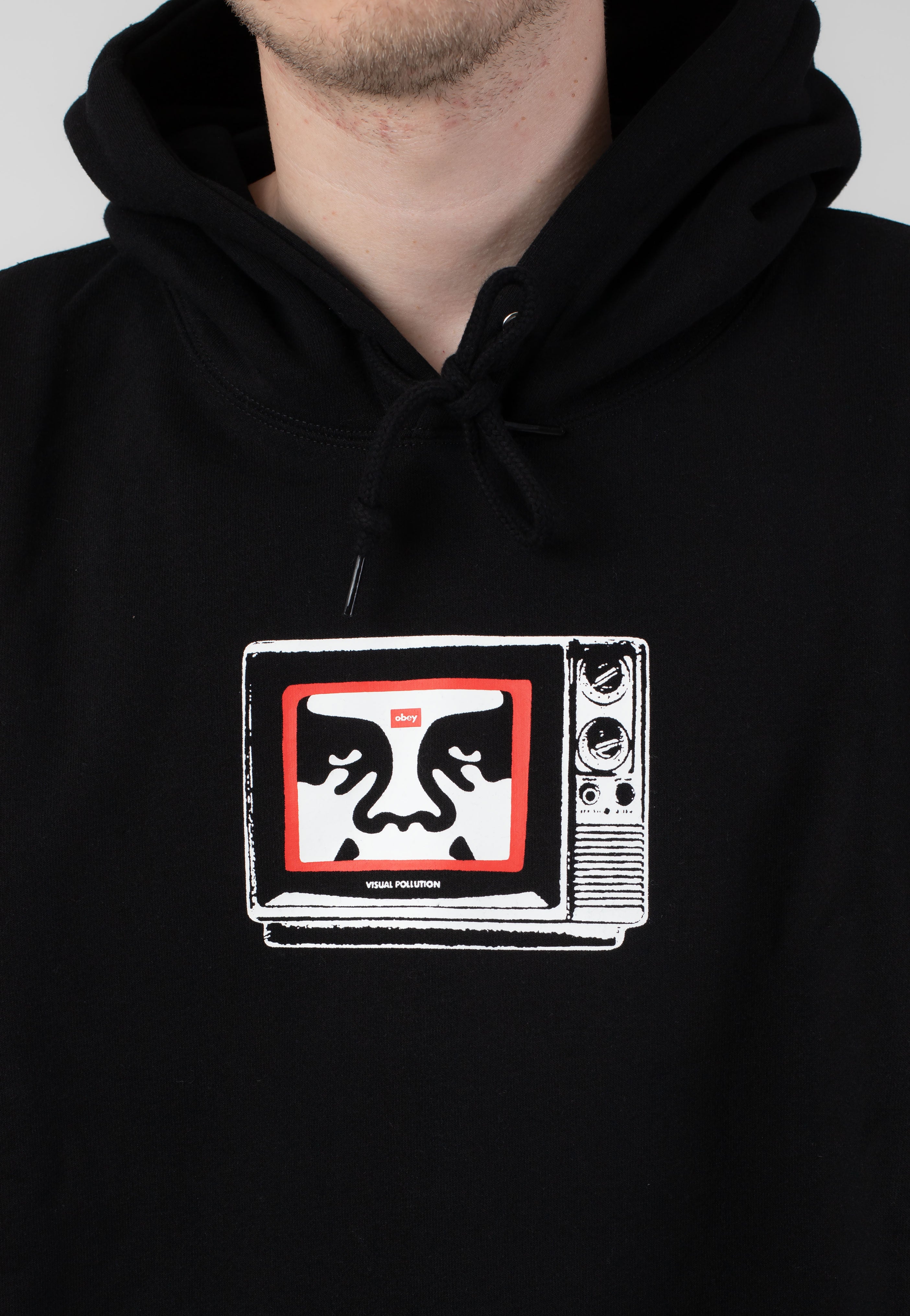 Obey - Tv Black - Hoodie | Men-Image