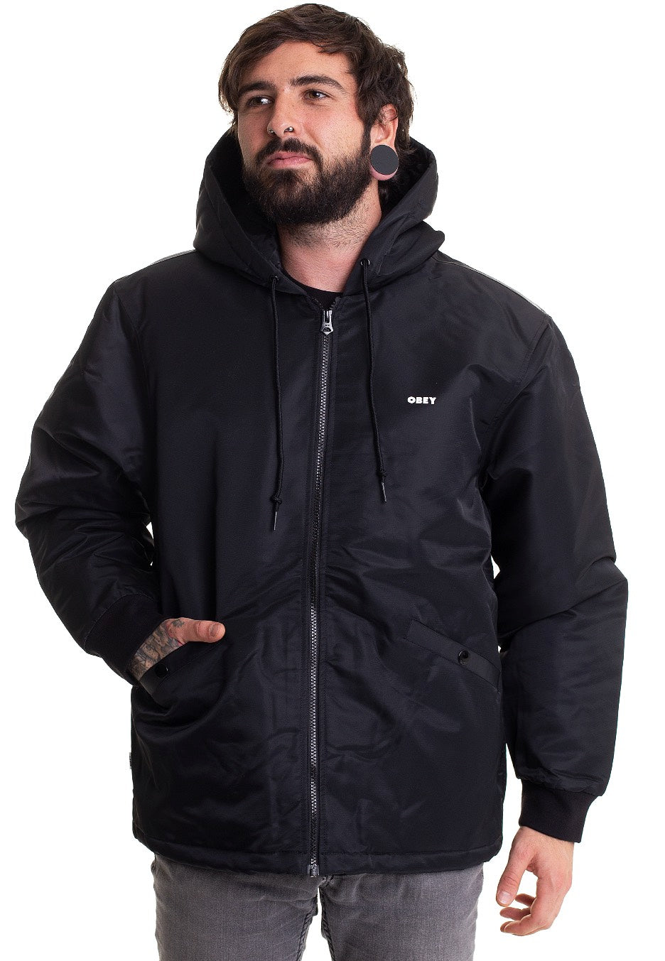 Obey - Ultra Black - Jacket | Men-Image