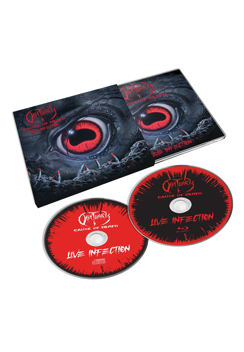 Obituary - Cause Of Death - Live Infection - CD | Neutral-Image