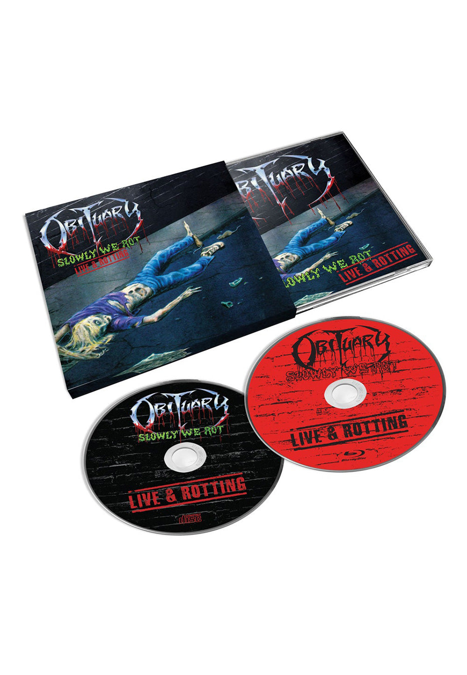 Obituary - Slowly We Rot - Live And Rotting - CD | Neutral-Image