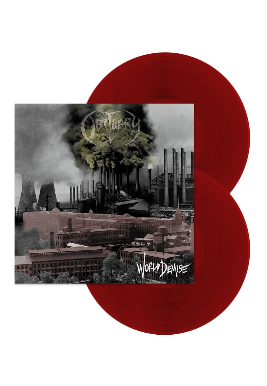 Obituary - World Demise Red - Colored 2 Vinyl | Neutral-Image