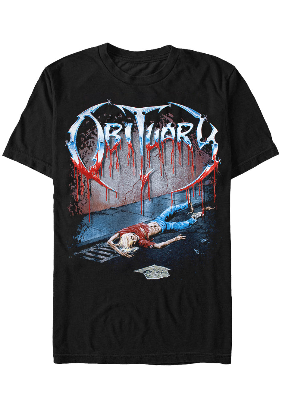 Obituary - Slowly We Rot - T-Shirt | Neutral-Image