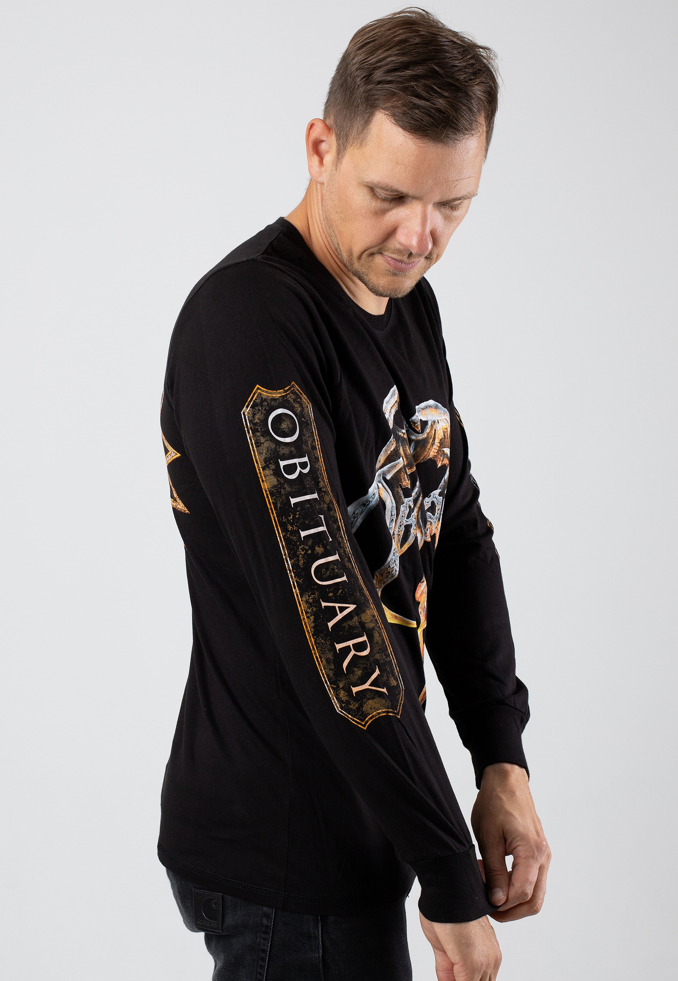 Obituary - Sun Logo - Longsleeve | Men-Image