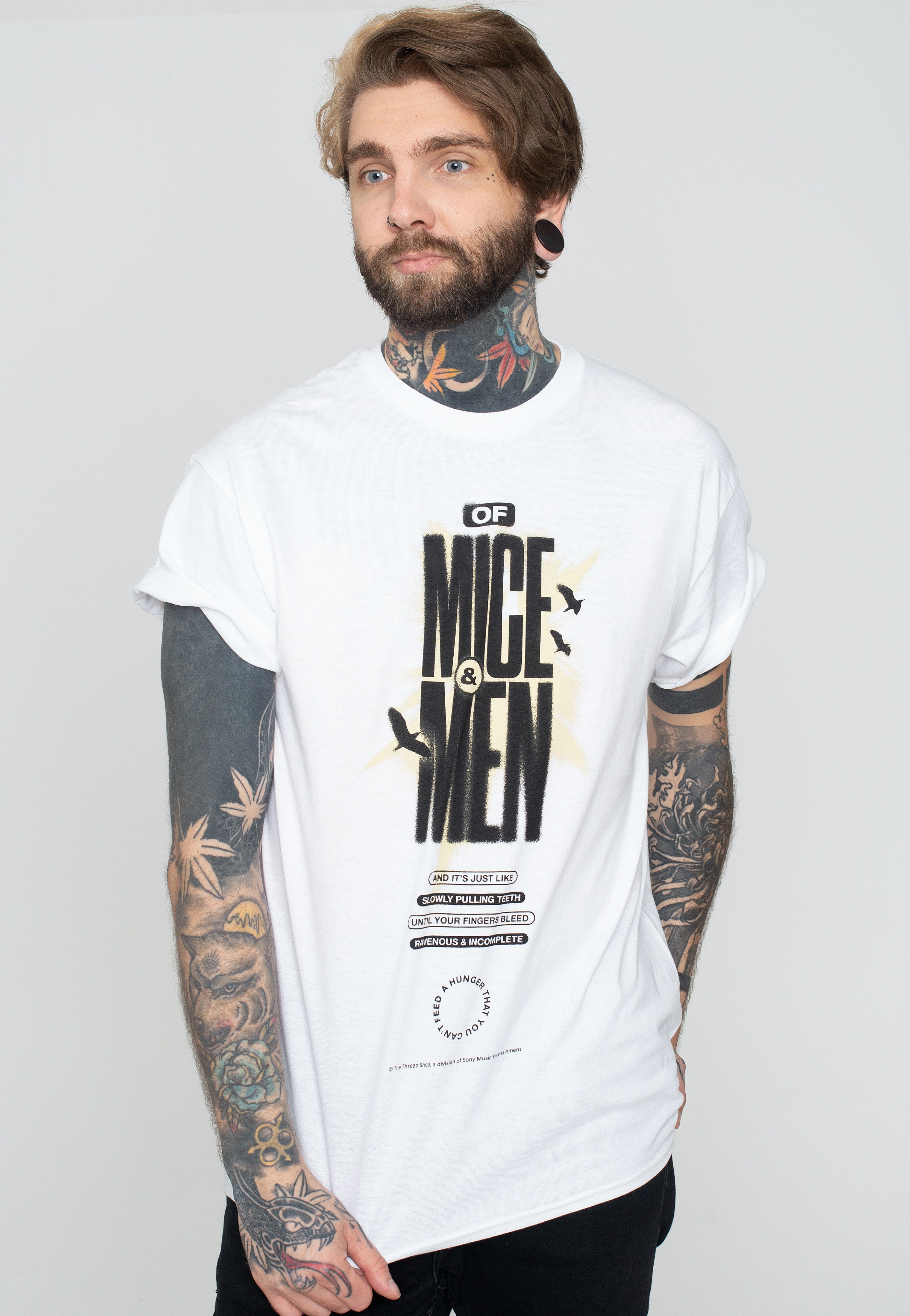 Of Mice & Men - Pulling Teeth White - T-Shirt | Men-Image